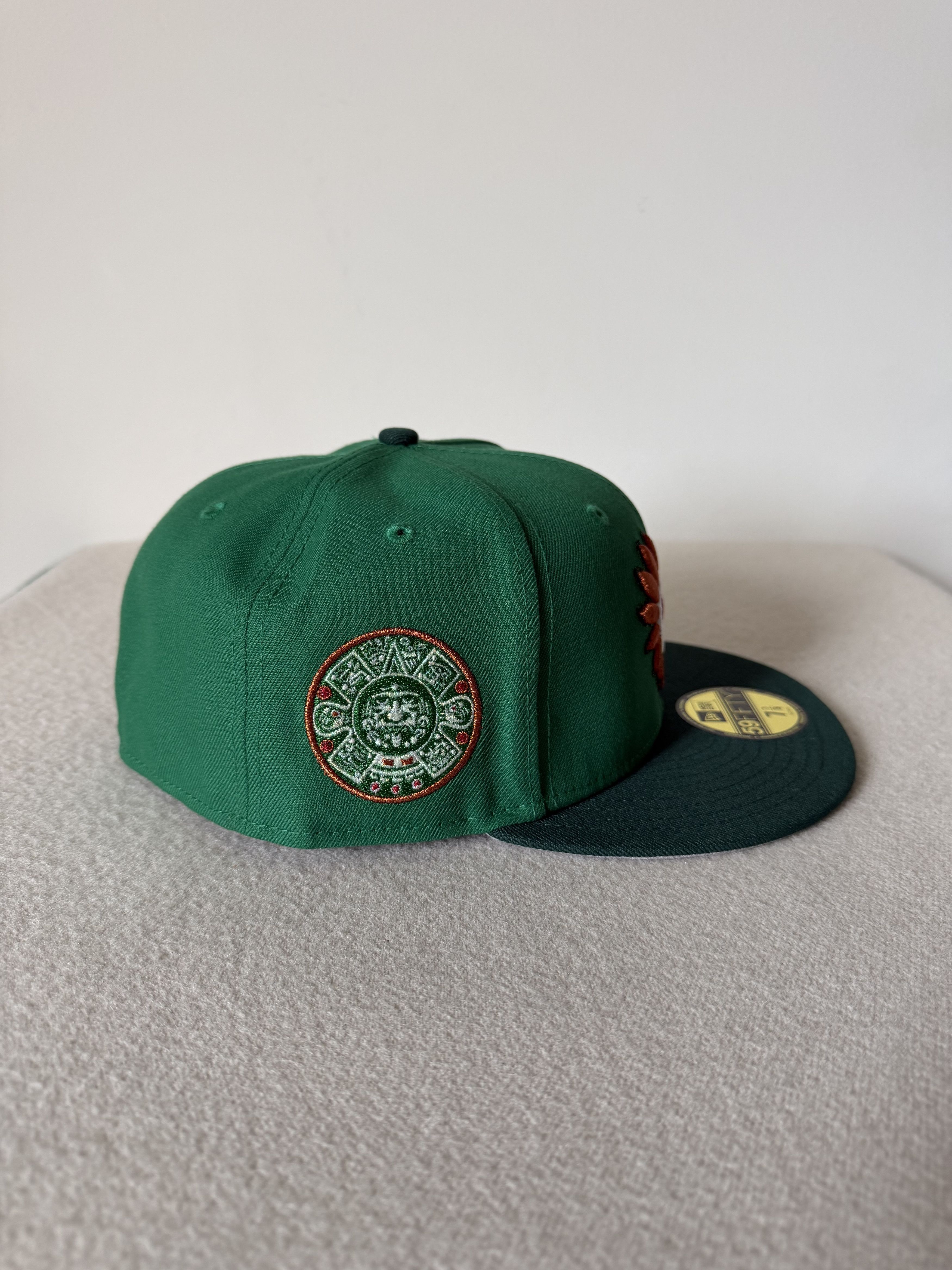 New Era 7 7/8 New Era Trophy Tour Mexico Aztec Eagle 59FIFTY Fitted Size ONE SIZE - 4 Thumbnail