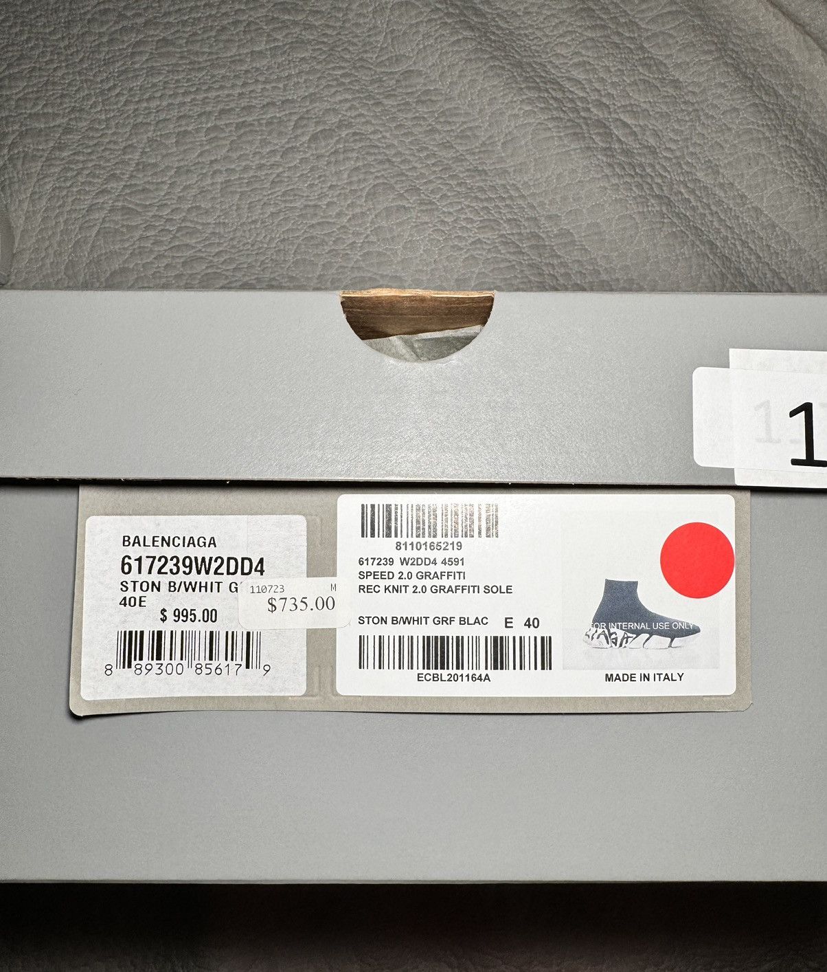Balenciaga Balenciaga Speed Trainer 2.0 Size US 7 / EU 40 - 7 Thumbnail