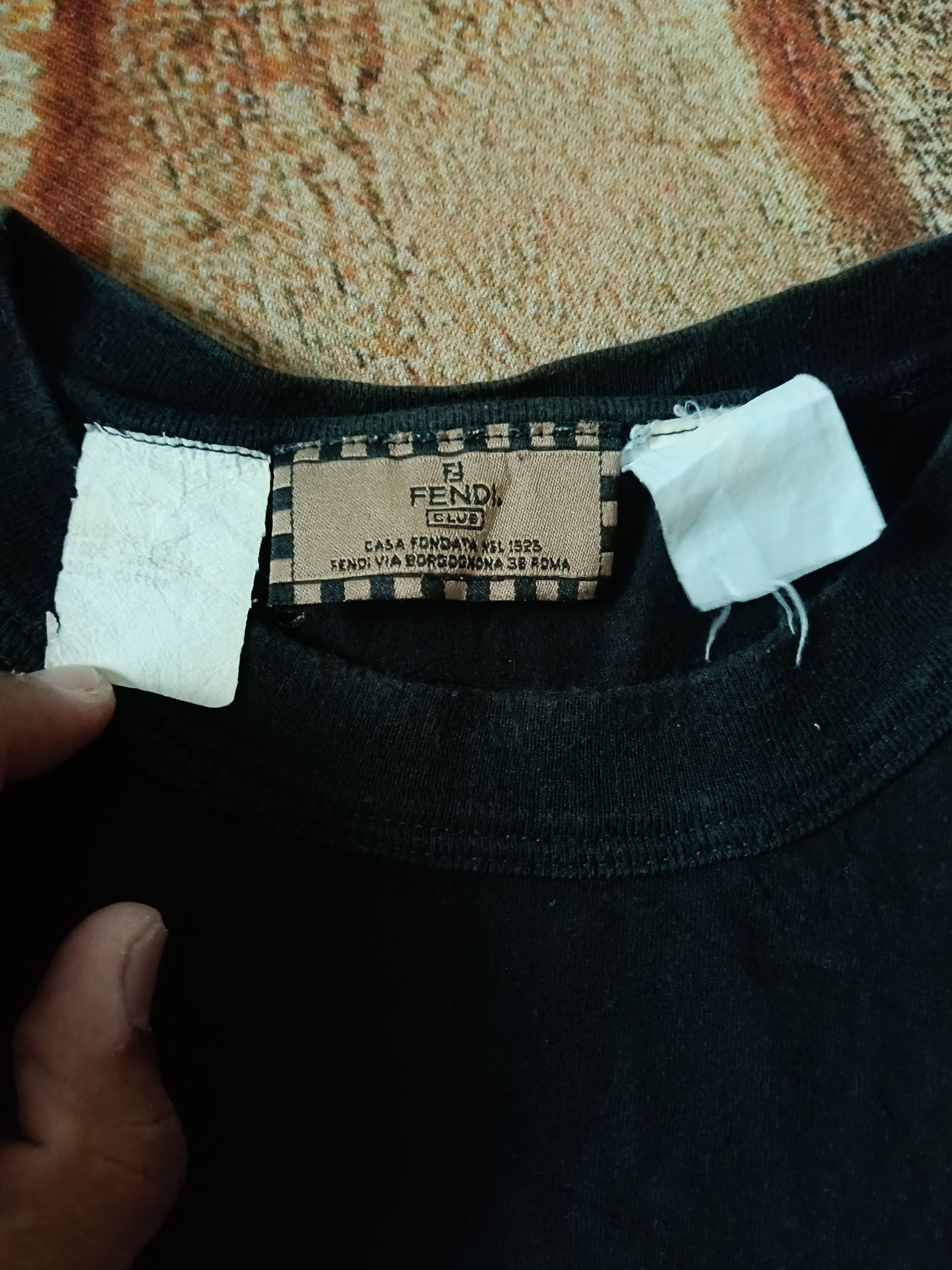 Fendi Vintage Fendi Tshirt Size US M / EU 48-50 / 2 - 3 Thumbnail