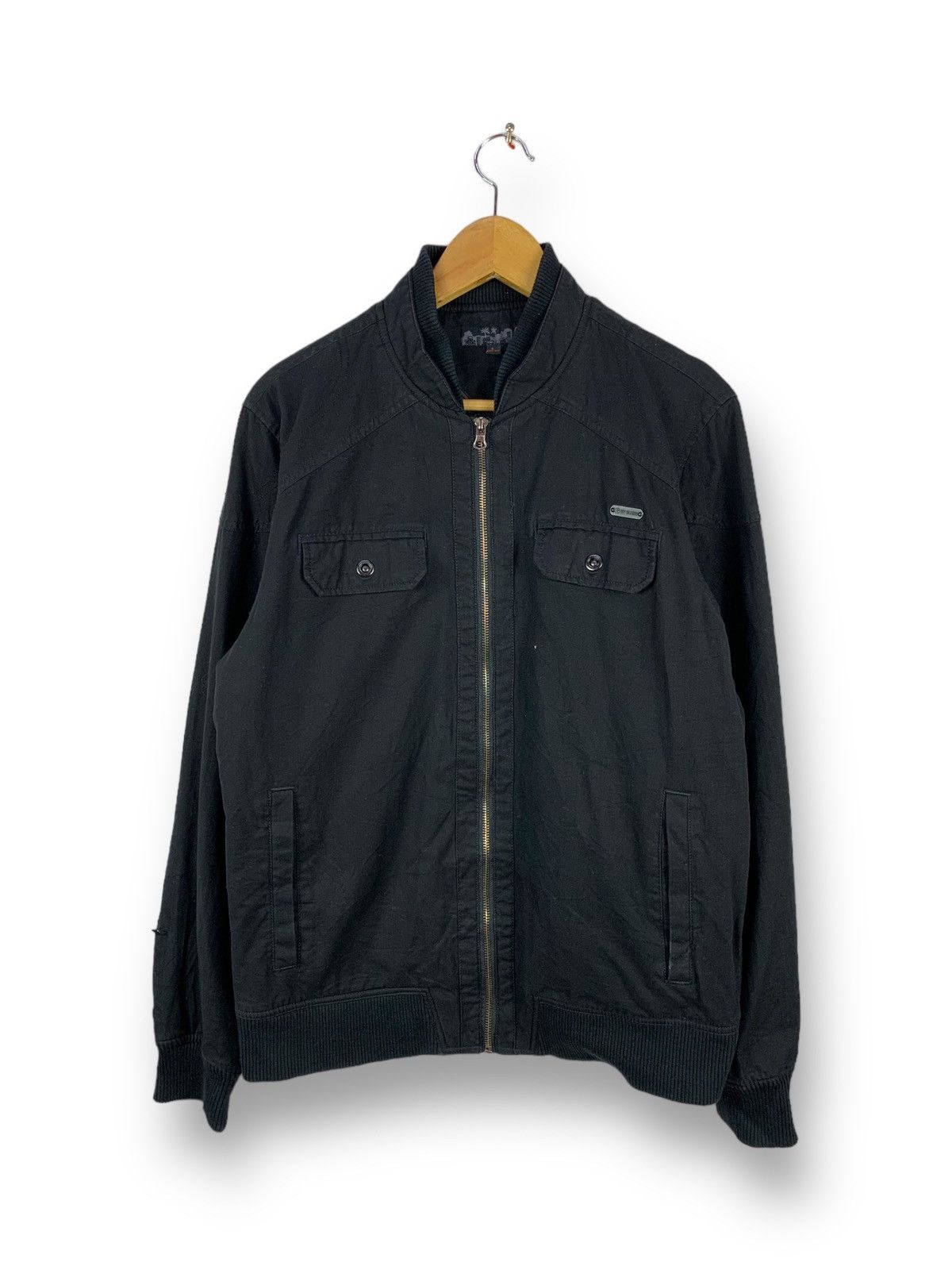 Guess Steals! G by Guess Light Bomber Style Zipper Jacket Size US L / EU 52-54 / 3 - 1 Thumbnail