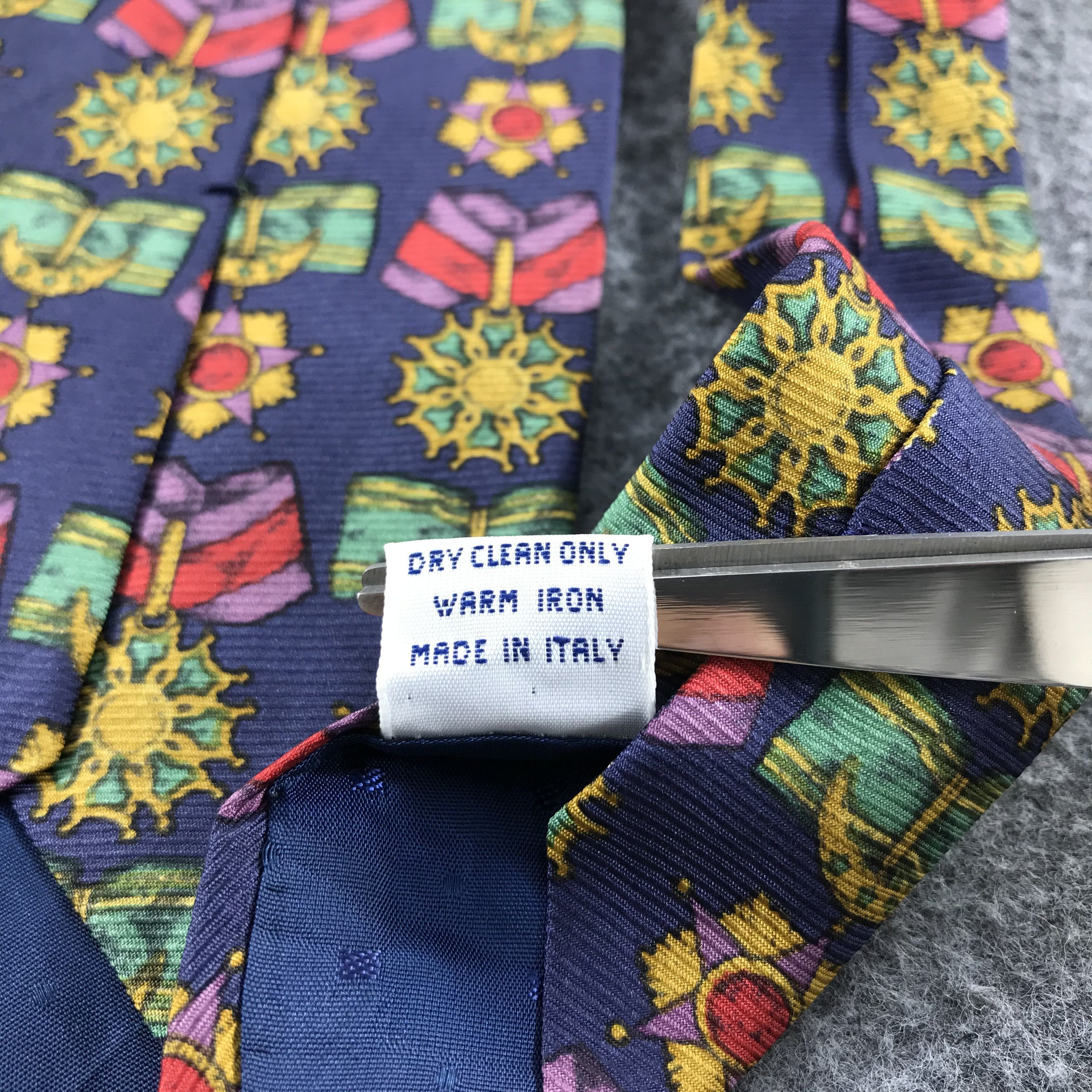 Givenchy × Vintage Vintage Luxury Givenchy Silk Neck Ties T34 Size ONE SIZE - 4 Thumbnail