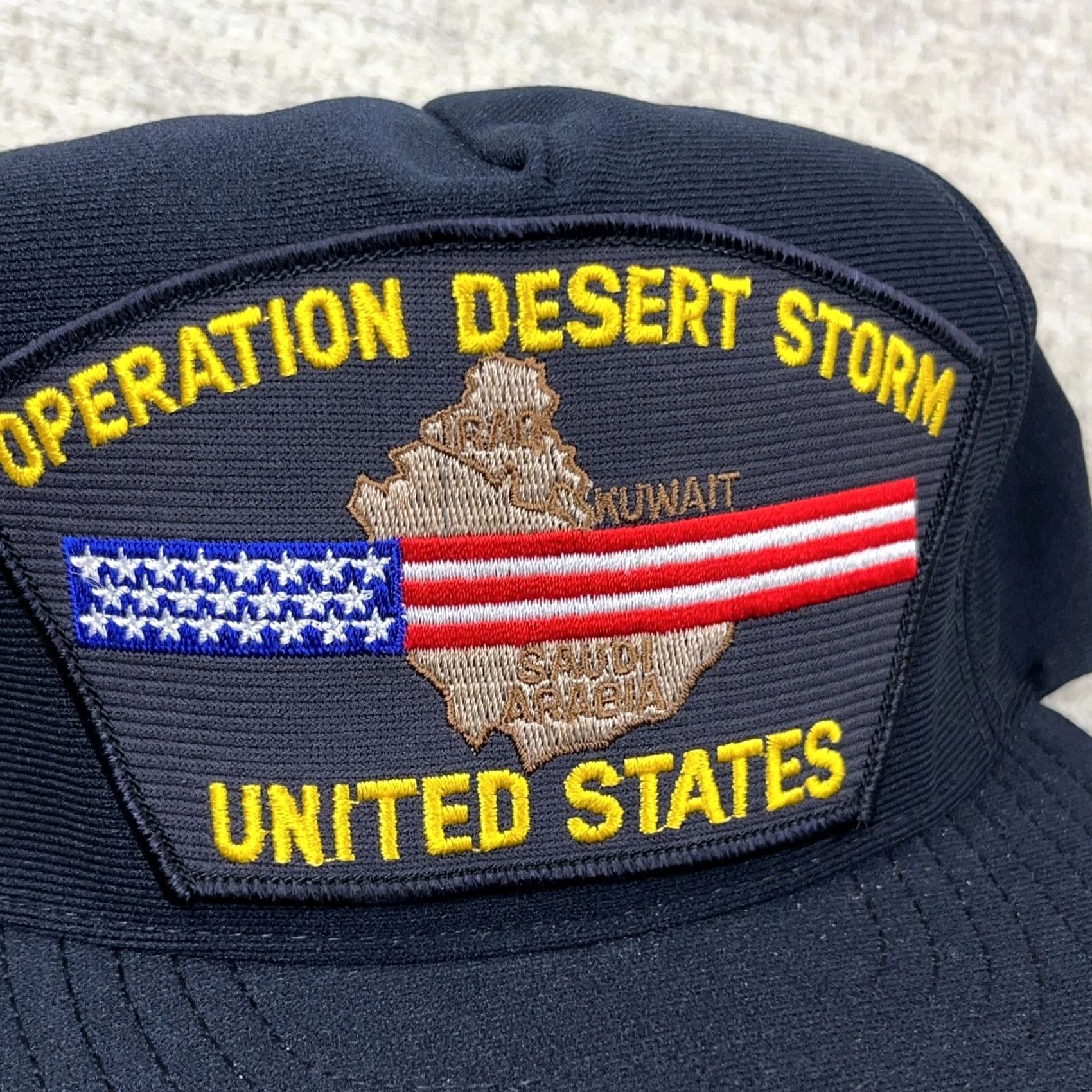 Vintage VINTAGE Operation Desert Storm Hat Cap Snapback Made In USA Military Army 90s BO Size ONE SIZE - 2 Thumbnail