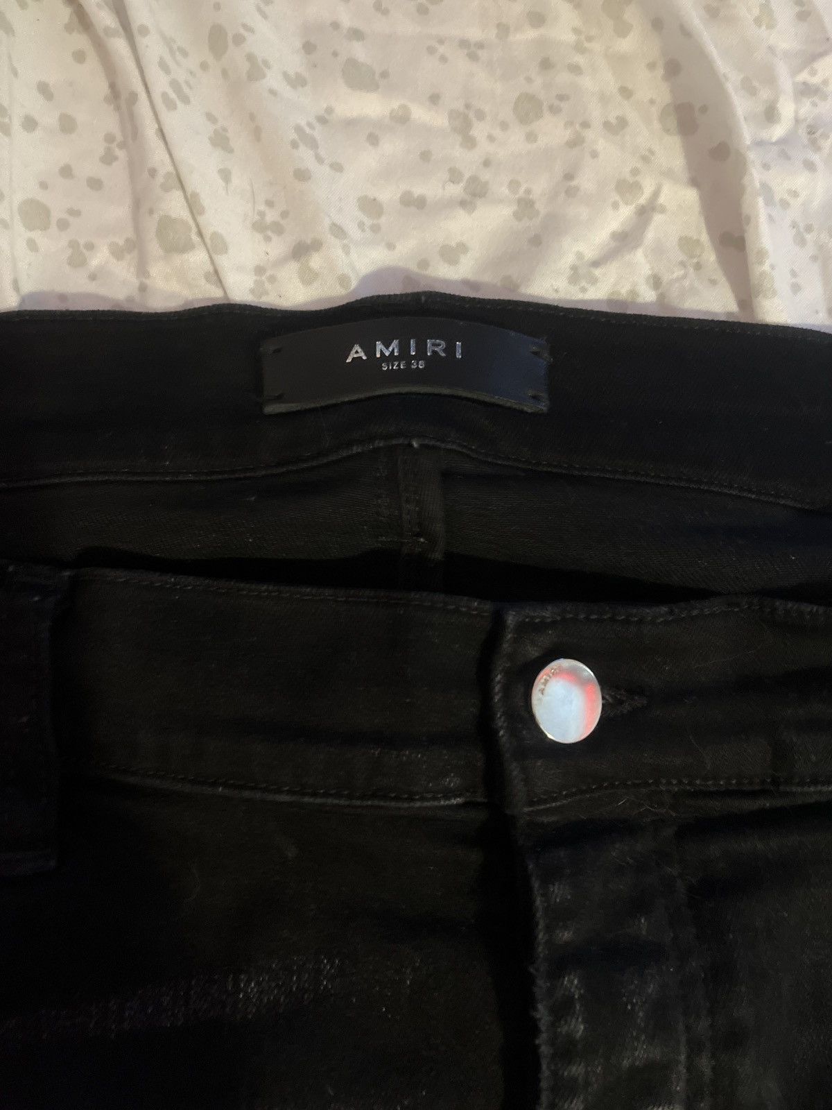 Amiri Black Skinny Jeans Size US 38 / EU 54 - 1 Thumbnail