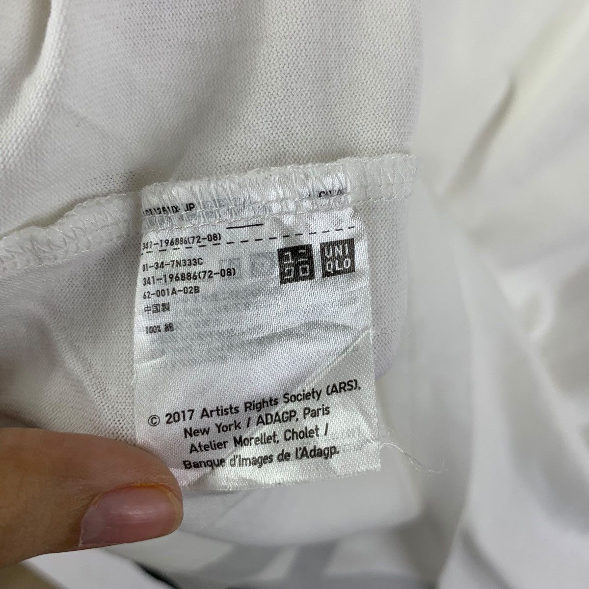 Uniqlo FRANCOIS MORELLET x UNIQLO SPRZ 2017 Collection Tee Shirt Size L / US 10 / IT 46 - 6 Thumbnail