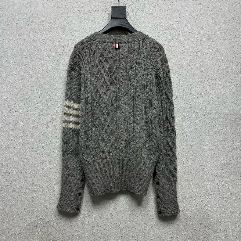 Thom Browne Thom Browne size4 Cashmere wool coat Size US XL / EU 56 / 4 - 2 Thumbnail