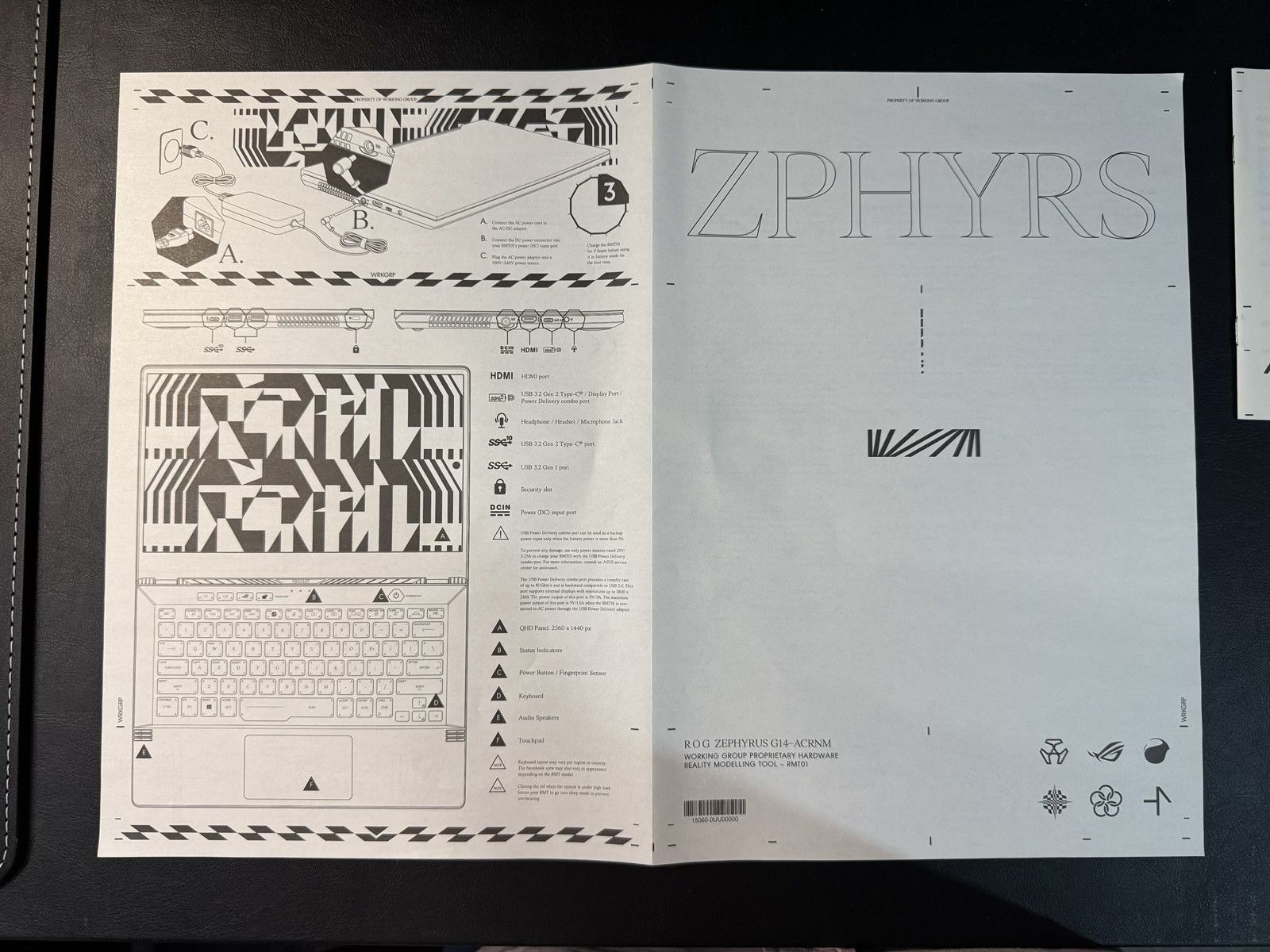 Acronym Asus X Acronym RMT01 G14 Size ONE SIZE - 3 Thumbnail