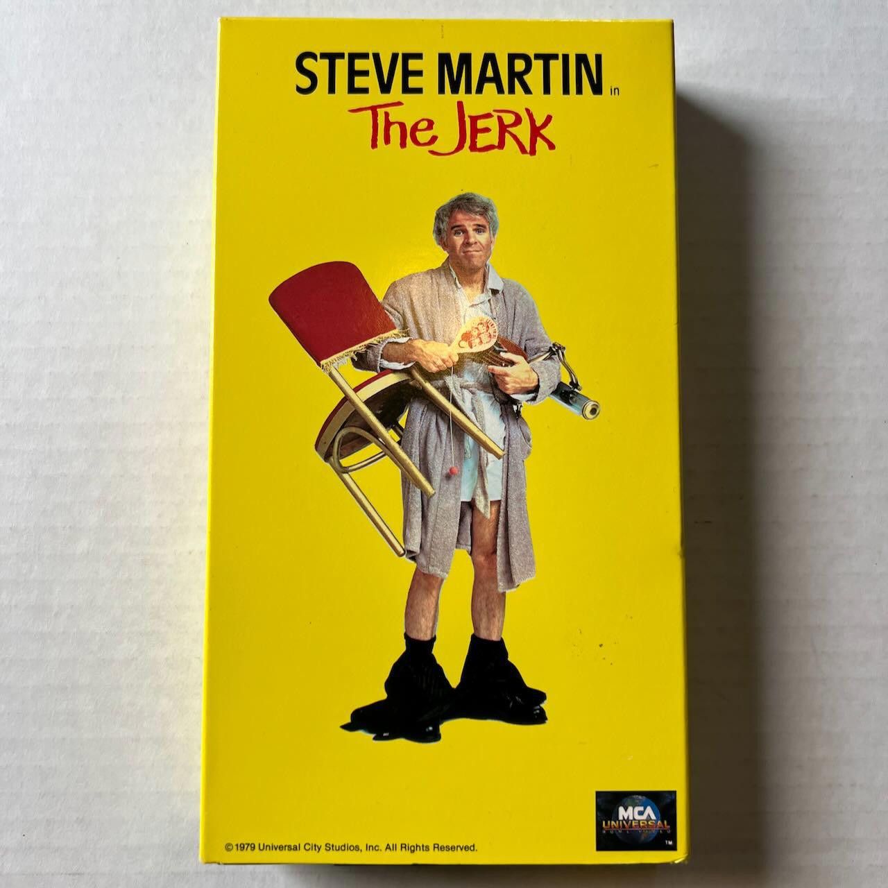 Designer The Jerk VHS 1979 Movie 1991 Realease NEAR MINT Steve Martin Size ONE SIZE - 1 Thumbnail