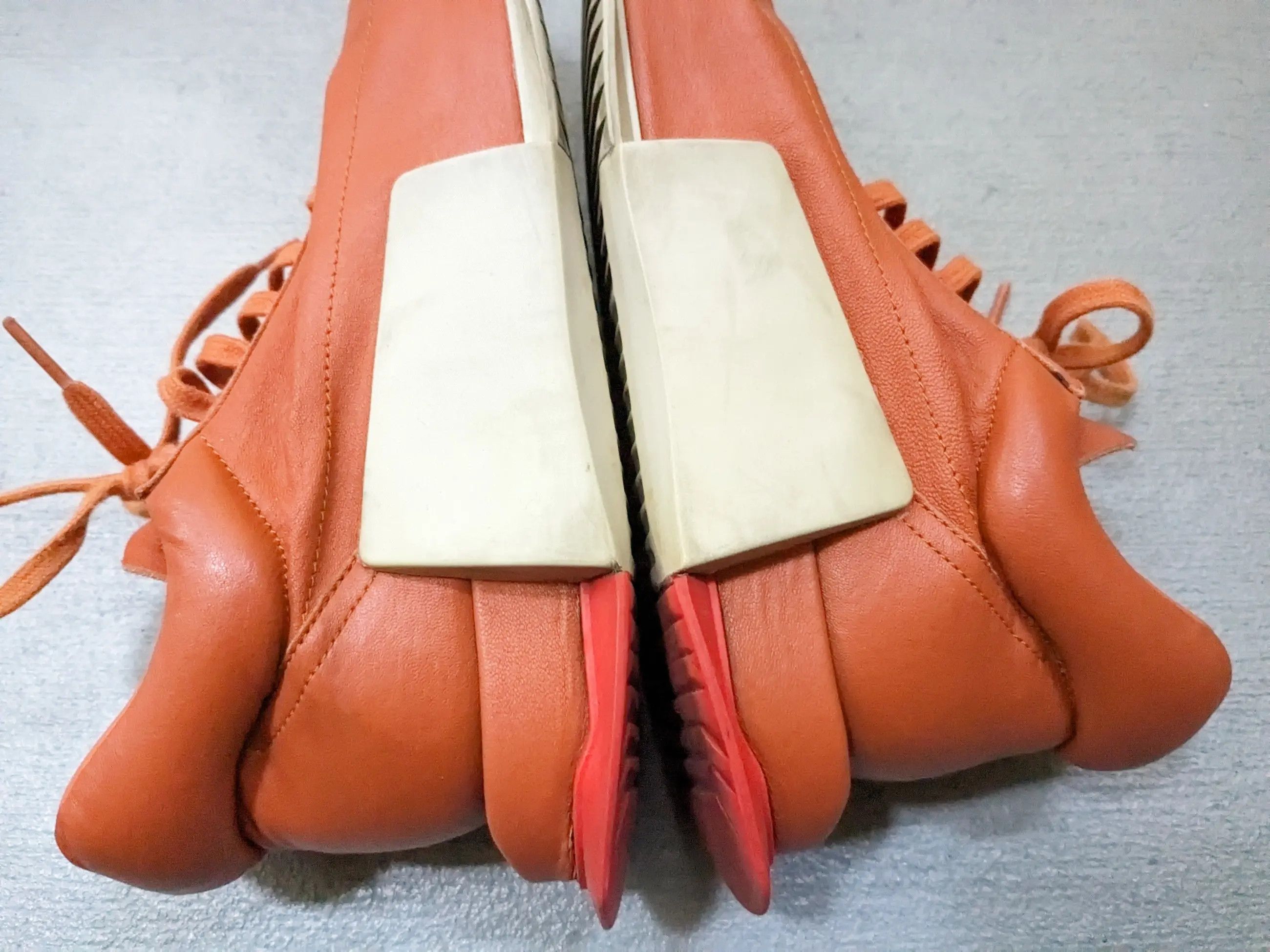 Adidas × Rick Owens Adidas x Rick Owens Level Runner Size 8.5 Orange BY2993 Size US 8.5 / EU 41-42 - 5 Thumbnail