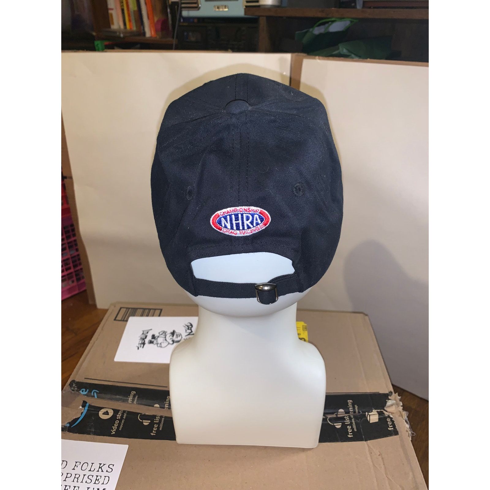 Other NHRA National Dragster Challenge Hat Deadstock Black Red Size ONE SIZE - 3 Thumbnail