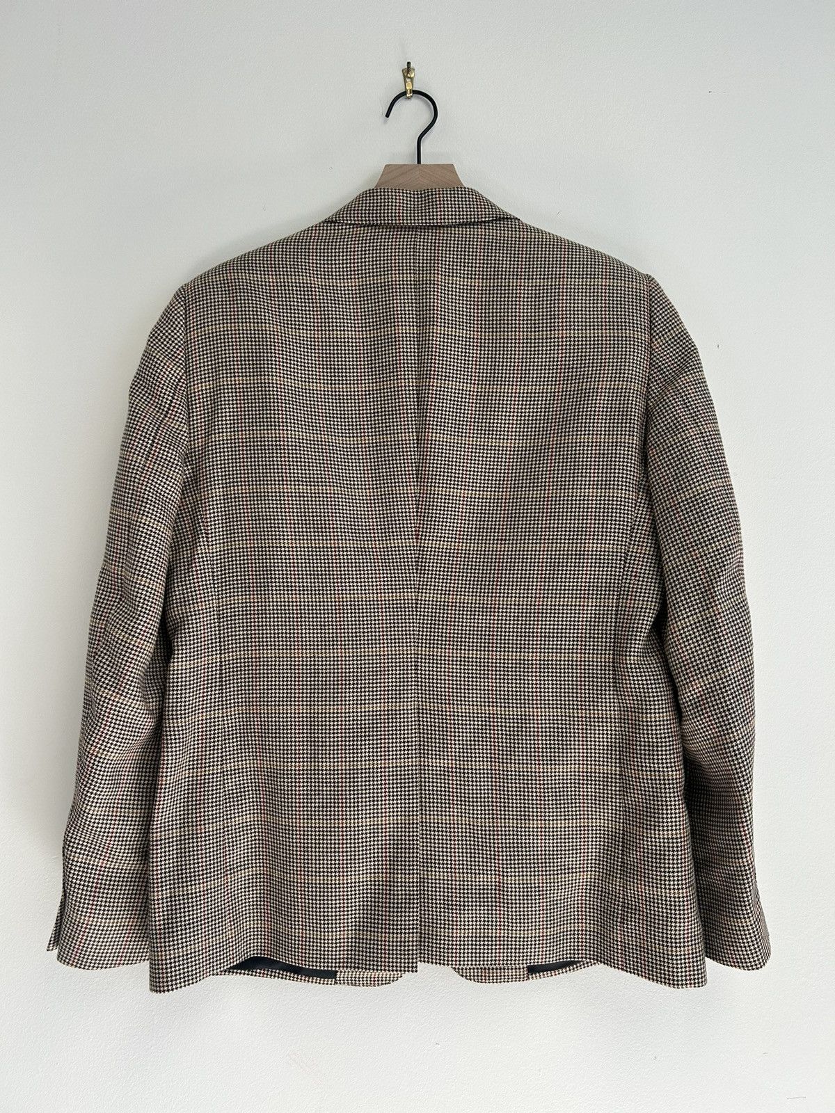 Celine SS20 MSRP: $3K Tournoun Prince of Wales Houndstooth Blazer Size 50R - 6 Thumbnail