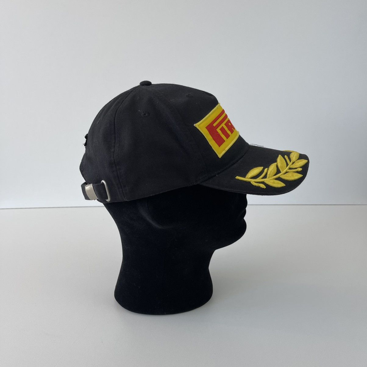 Pirelli Pirelli F1 1ST Embroidered Logo P Zero Vintage Baseball Cap Size ONE SIZE - 4 Thumbnail
