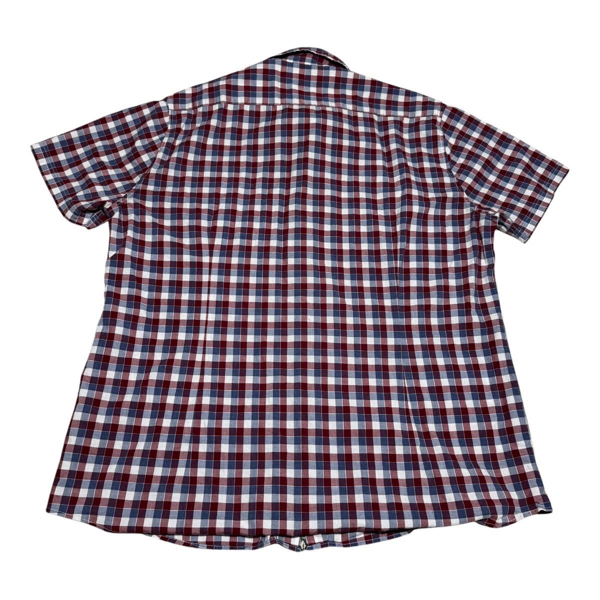 Barbour Barbour Striped Checkered Button Up Short Sleeve Shirt 2XL Size US XXL / EU 58 / 5 - 3 Thumbnail