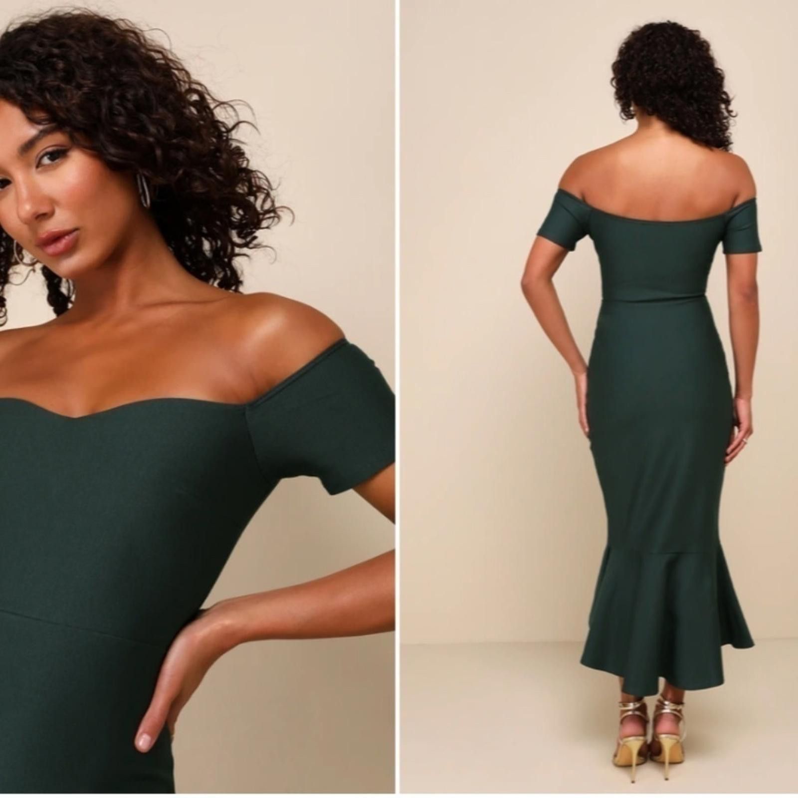 Lulus LULU's Bridal Chic Sexy Minimalist Mermaid Trumpet Midi Size S / US 4 / IT 40 - 3 Thumbnail