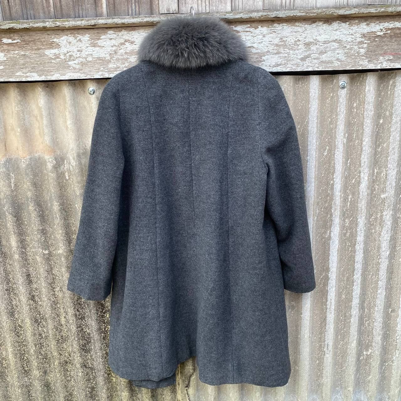If Six Was Nine × Vintage Vintage Souvenir Fur Wool Coat Jacket Size M / US 6-8 / IT 42-44 - 6 Thumbnail