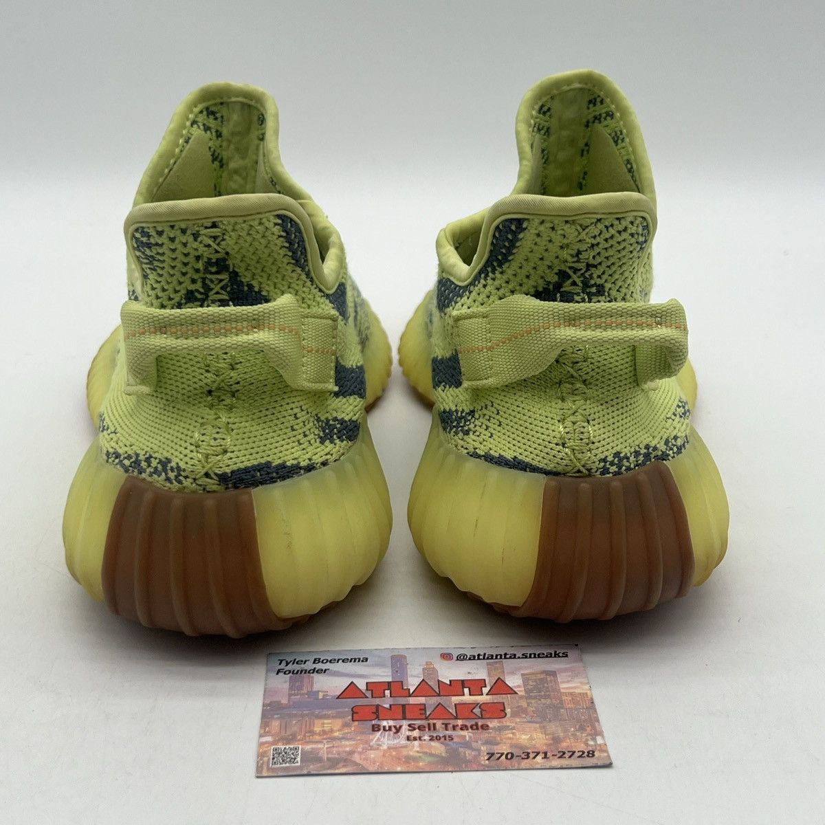Adidas Yeezy boost 350 semi frozen yellow Size US 8.5 / EU 41-42 - 3 Thumbnail