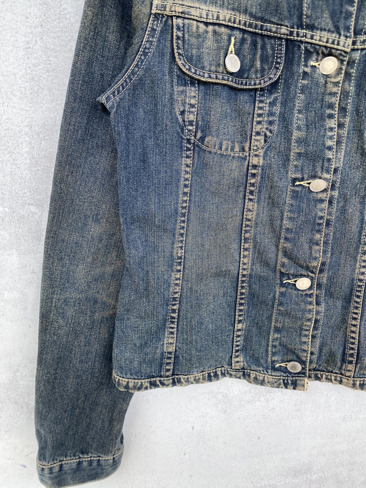 United Colors Of Benetton United Colors of Benetton Denim Jacket Size S / US 4 / IT 40 - 6 Thumbnail