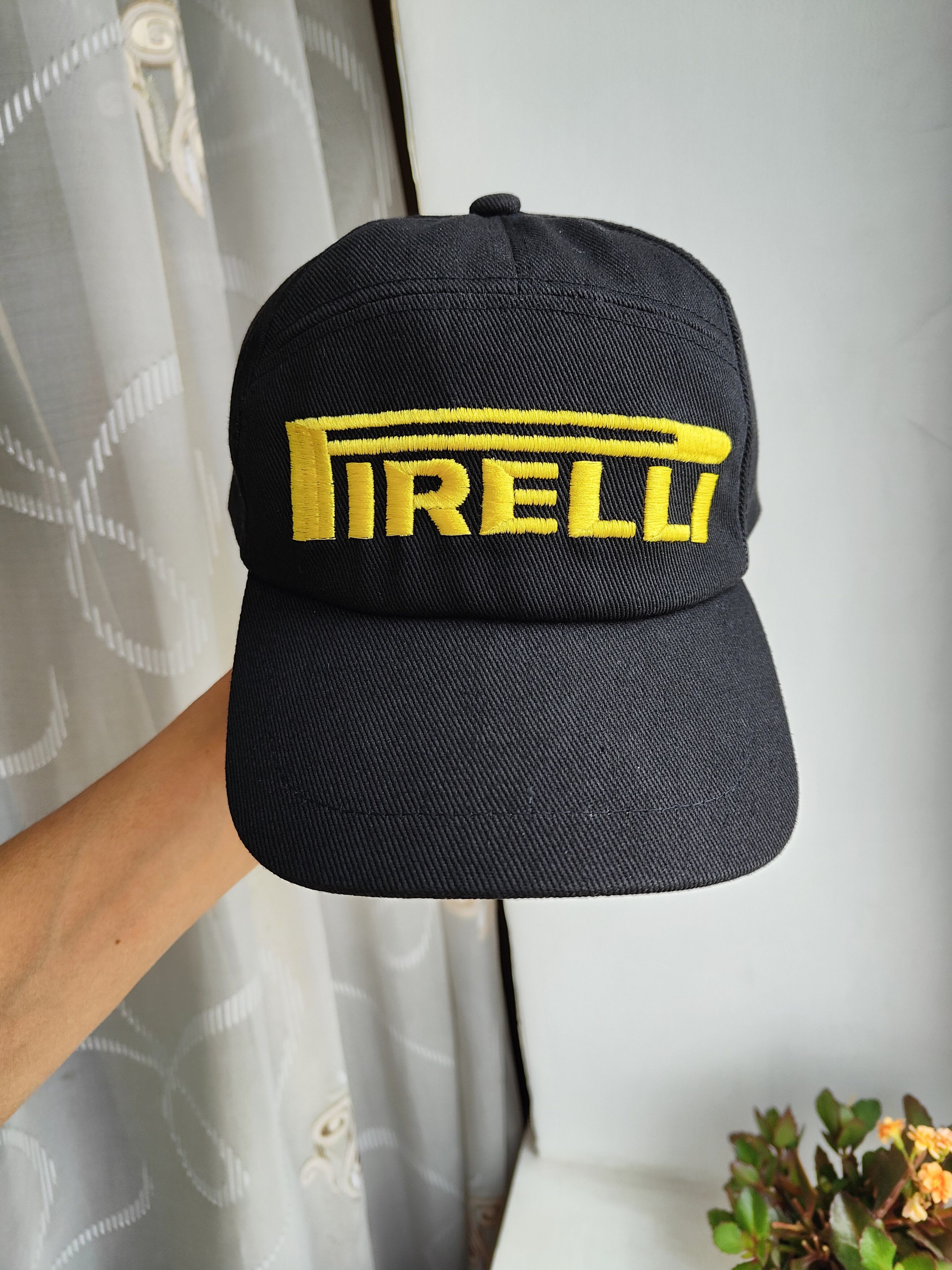 Pirelli × Vintage Vintage 90s Pirelli Cap Rare Pirelli Racing Cap Hat Size ONE SIZE - 2 Thumbnail