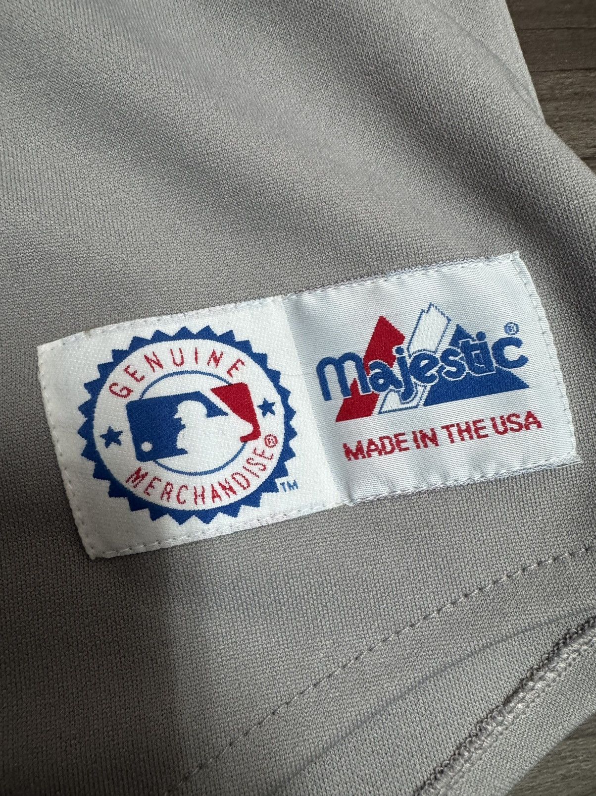 Majestic Vintage Cleveland Indians MLB Genuine Merchandise Jersey Size US XL / EU 56 / 4 - 2 Thumbnail