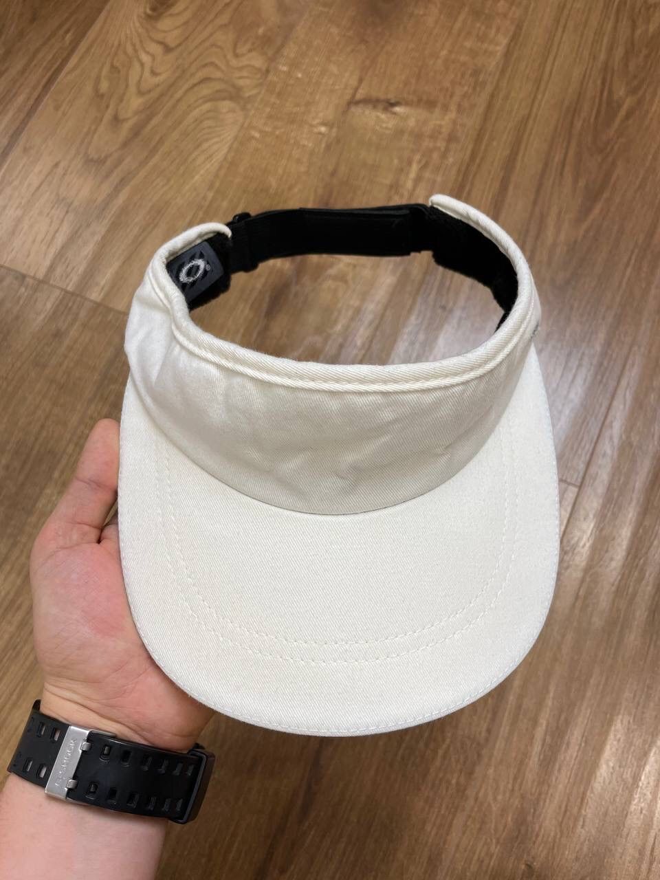 Oakley × Vintage Vintage Oakley 90’s Y2K Style White Tennis Cap Hat Surf Size ONE SIZE - 9 Thumbnail