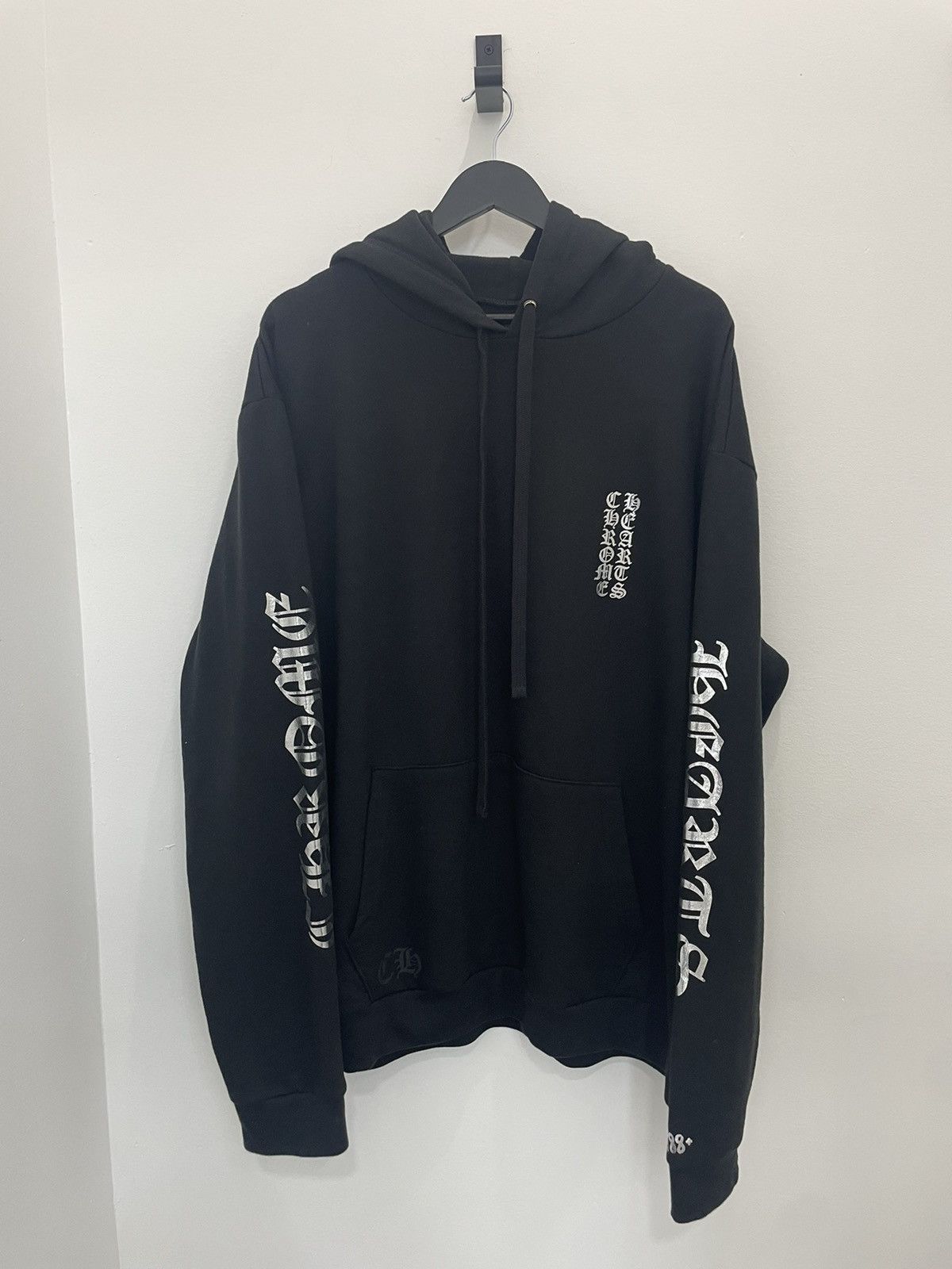 Chrome Hearts Chrome Hearts Vertical Logo Silver Text Size US XL / EU 56 / 4 - 3 Thumbnail