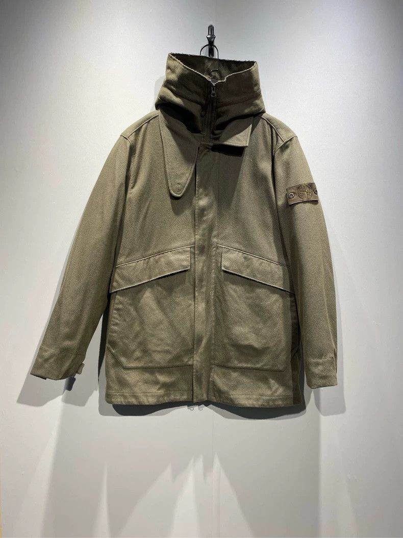 Stone Island Stone Island Ghost Wool High Neck Jacket- DMC Size US M / EU 48-50 / 2 - 1 Thumbnail
