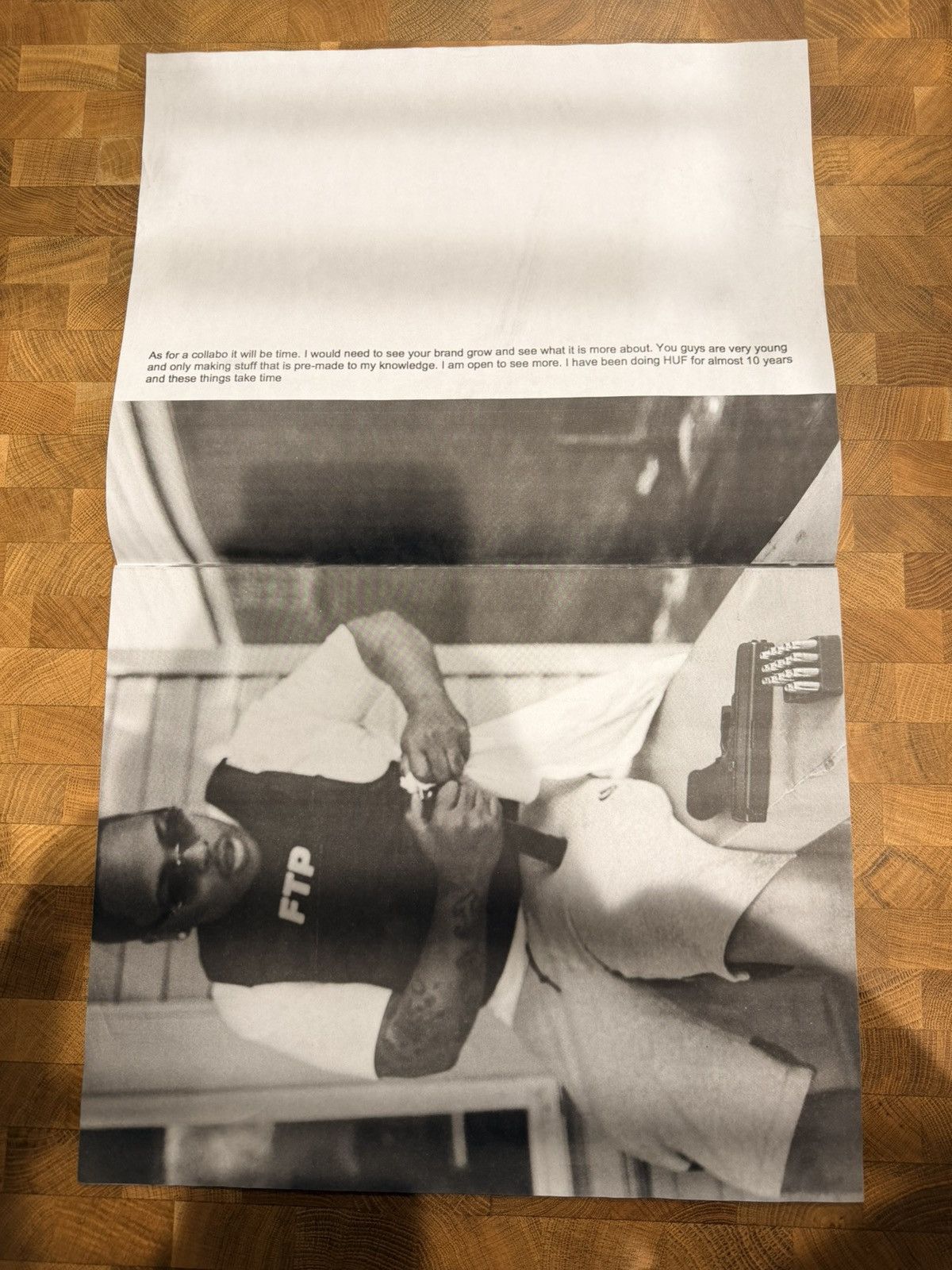 Fuck The Population SIGNED FTP x HUF Magazine Zine 2016 Size ONE SIZE - 15 Thumbnail