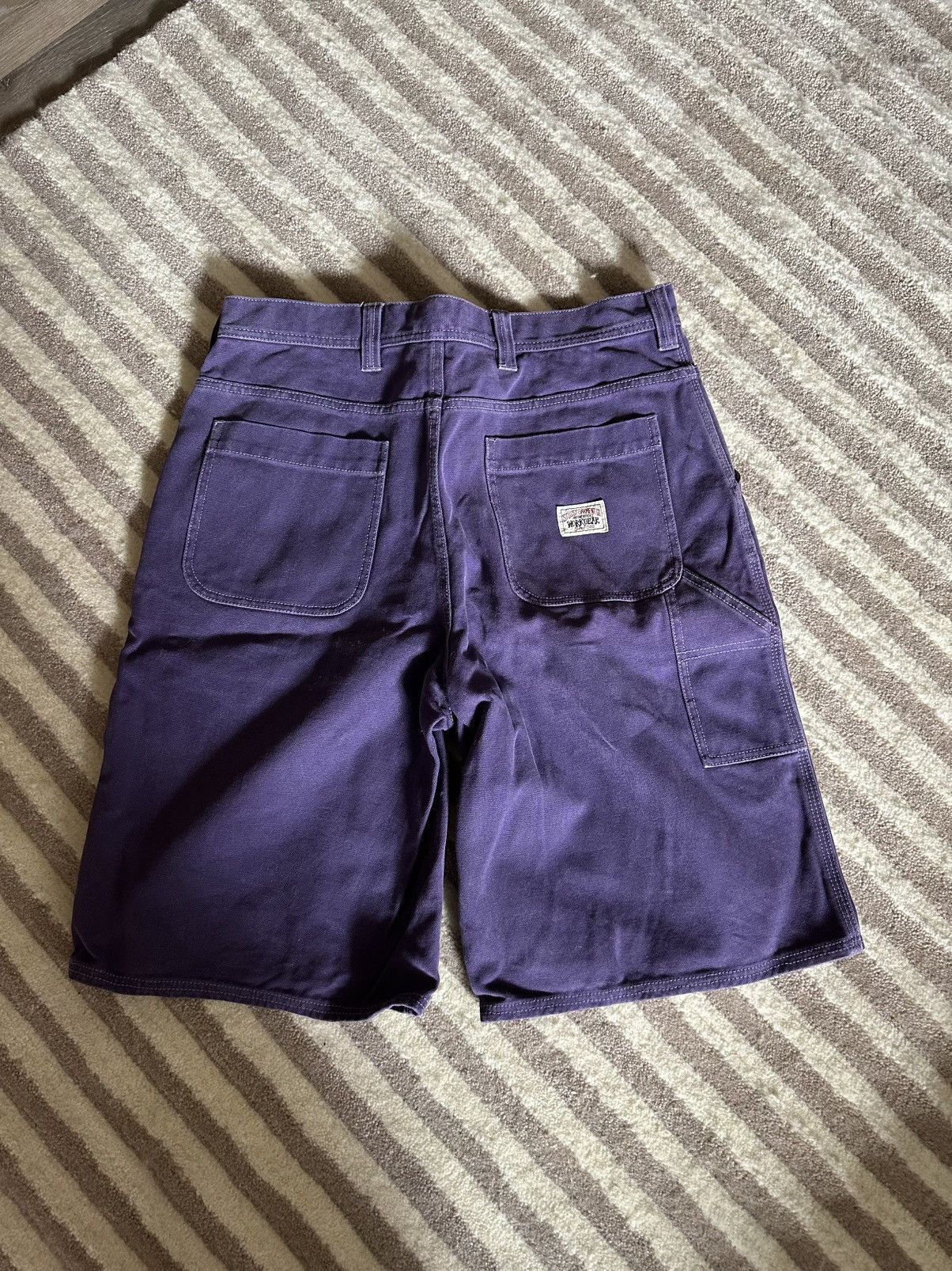 Stussy Stussy Big Ol' Short Leather | Grailed