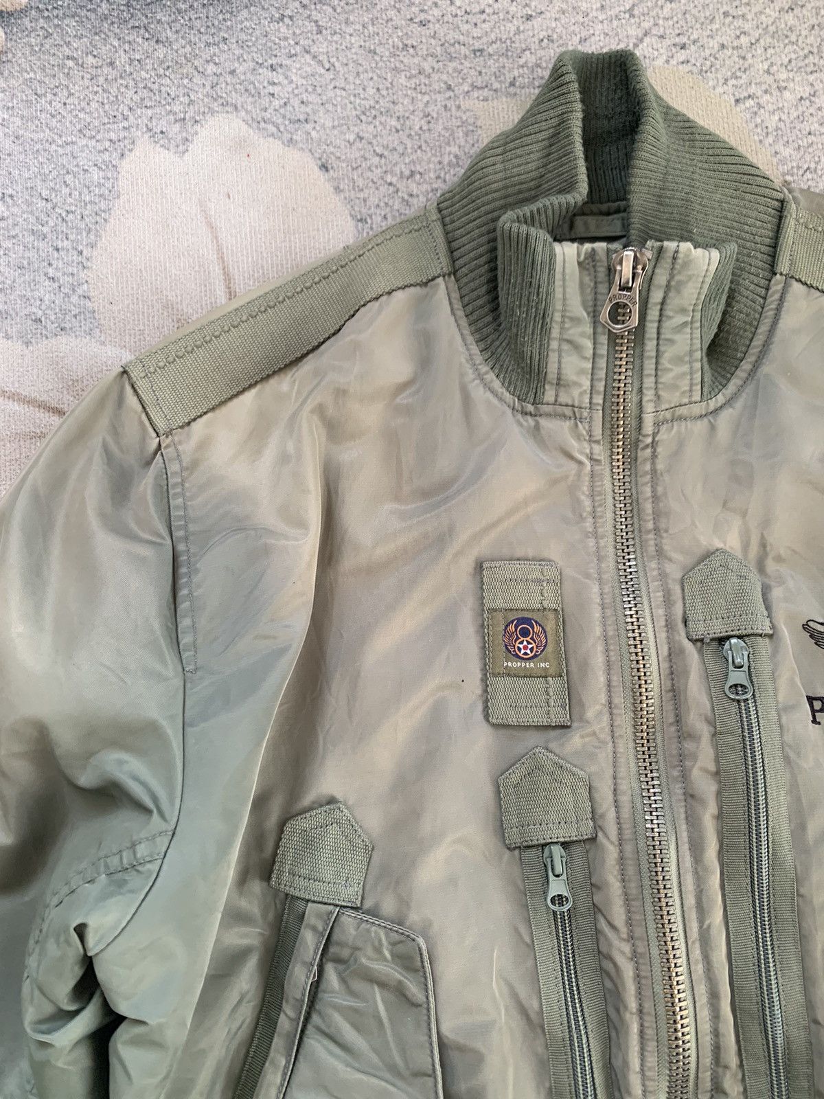 Propper Propper USAF George A.F.Base Tactical Pilot Bomber Jacket Size US L / EU 52-54 / 3 - 6 Thumbnail