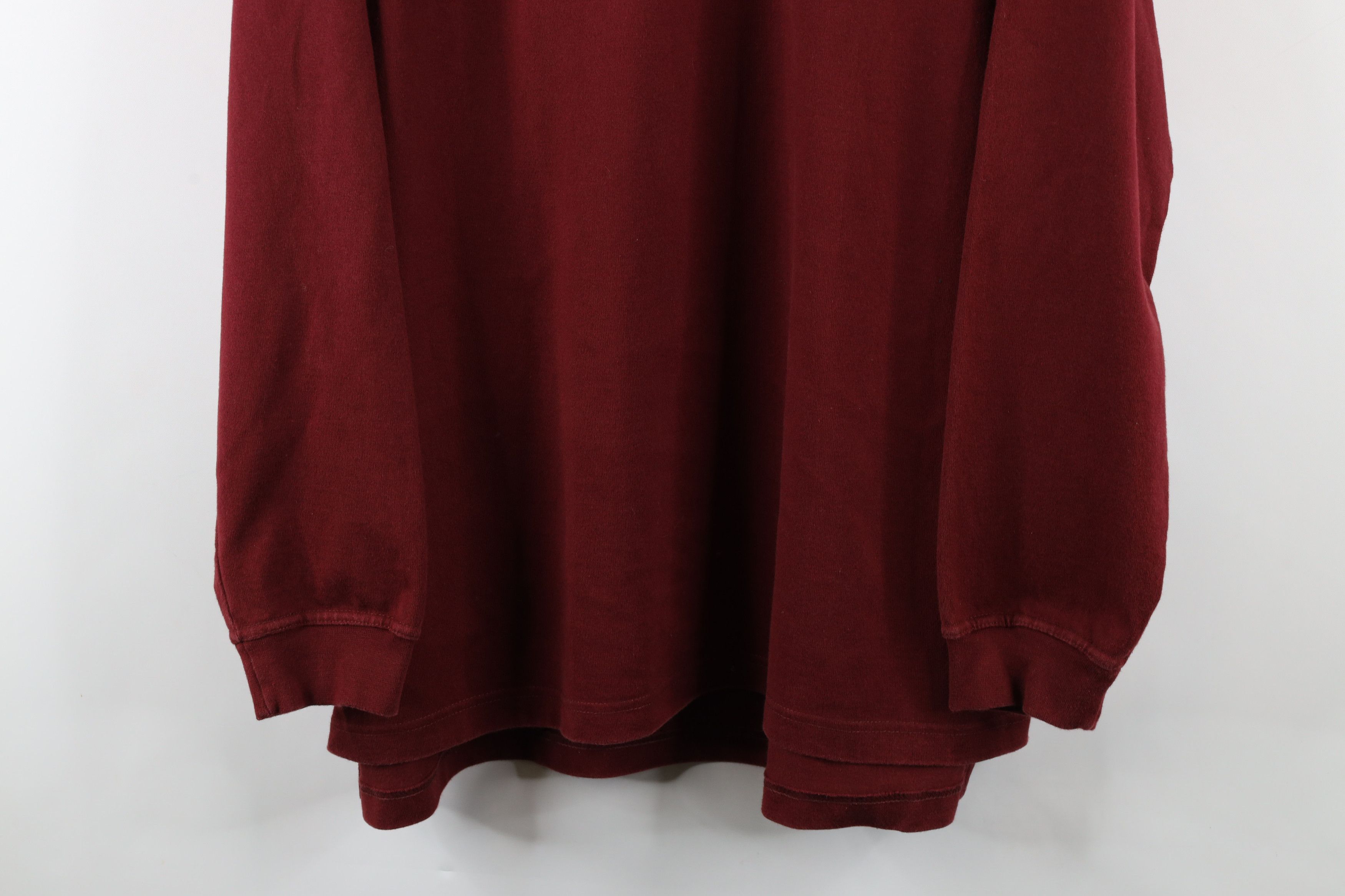 Vintage Vintage 90s Streetwear Heavyweight Long Sleeve Rugby Polo Size US M / EU 48-50 / 2 - 3 Thumbnail