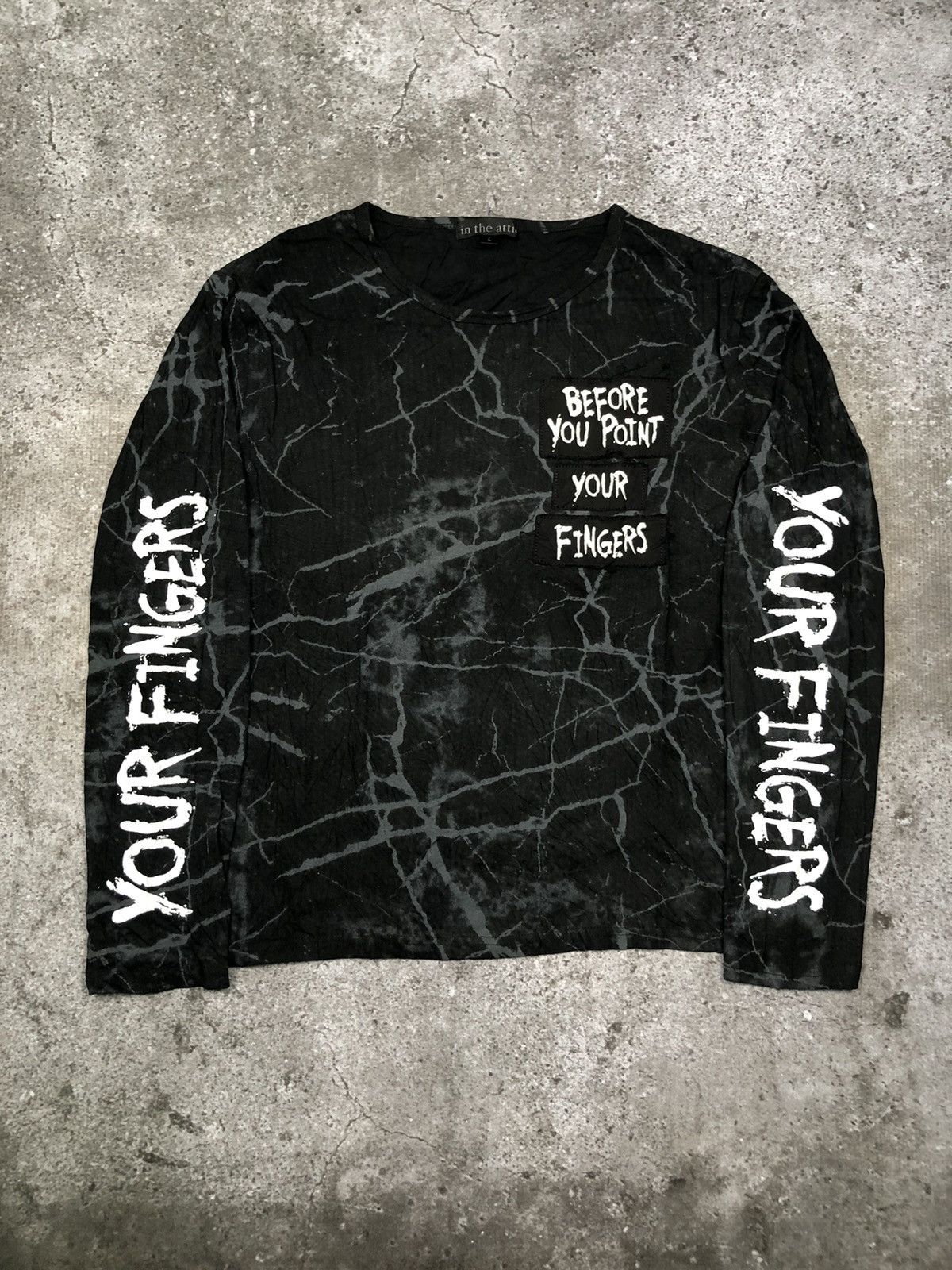 In The Attic × Le Grande Bleu (L.G.B.) × Yasuyuki Ishii IN THE ATTIC LONGSLEEVE Size US L / EU 52-54 / 3 - 8 Thumbnail