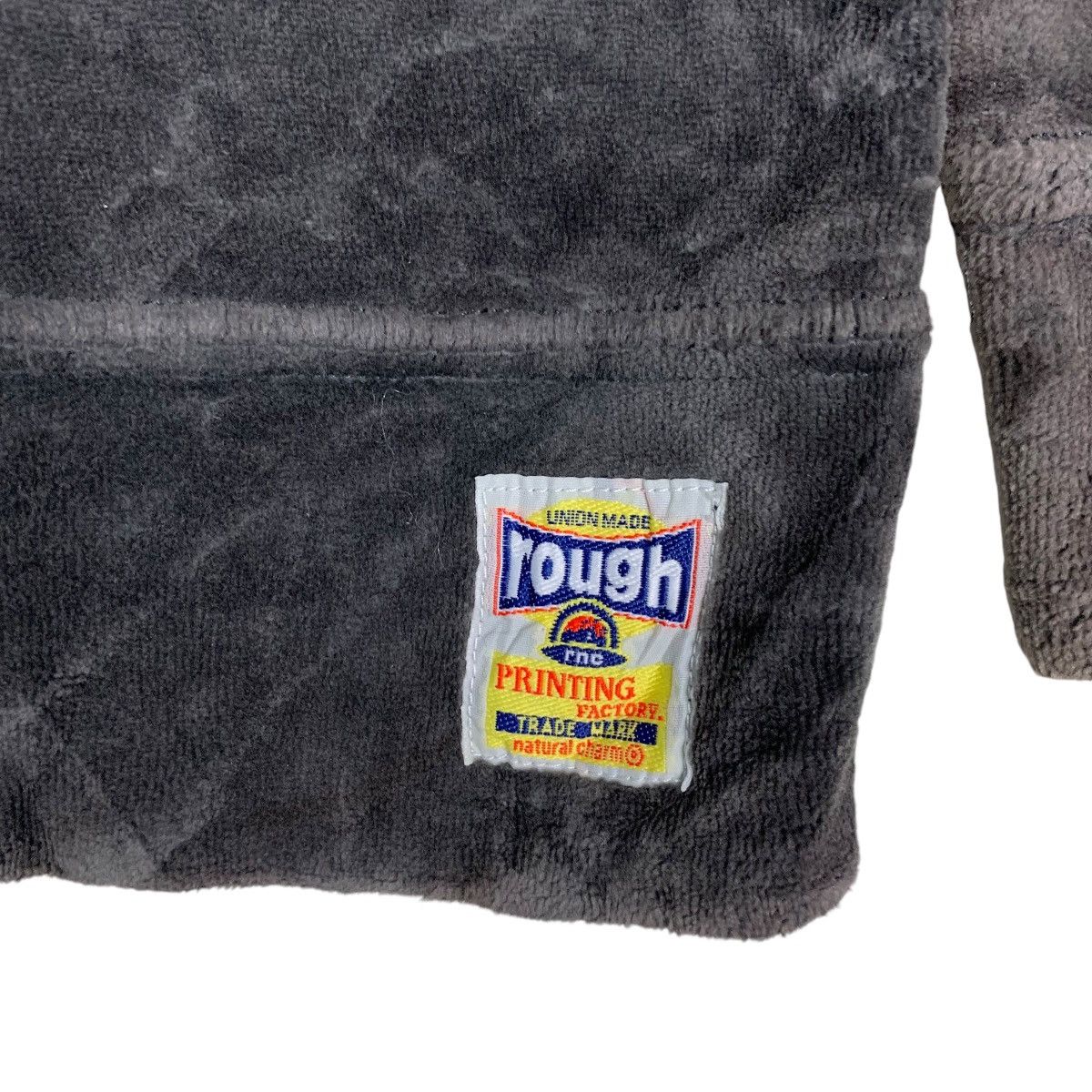 Japanese Brand ROUGH Union Made Freedom Velvet Zipper Hoodies #1545-C69 Size US M / EU 48-50 / 2 - 9 Thumbnail