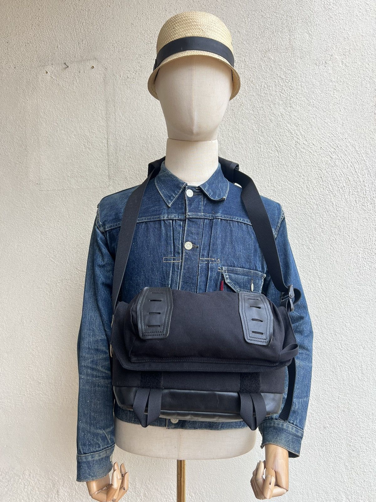 Porter Vintage Porter by Yoshida Nylon Leather Cargo Messenger Bag Size ONE SIZE - 4 Thumbnail