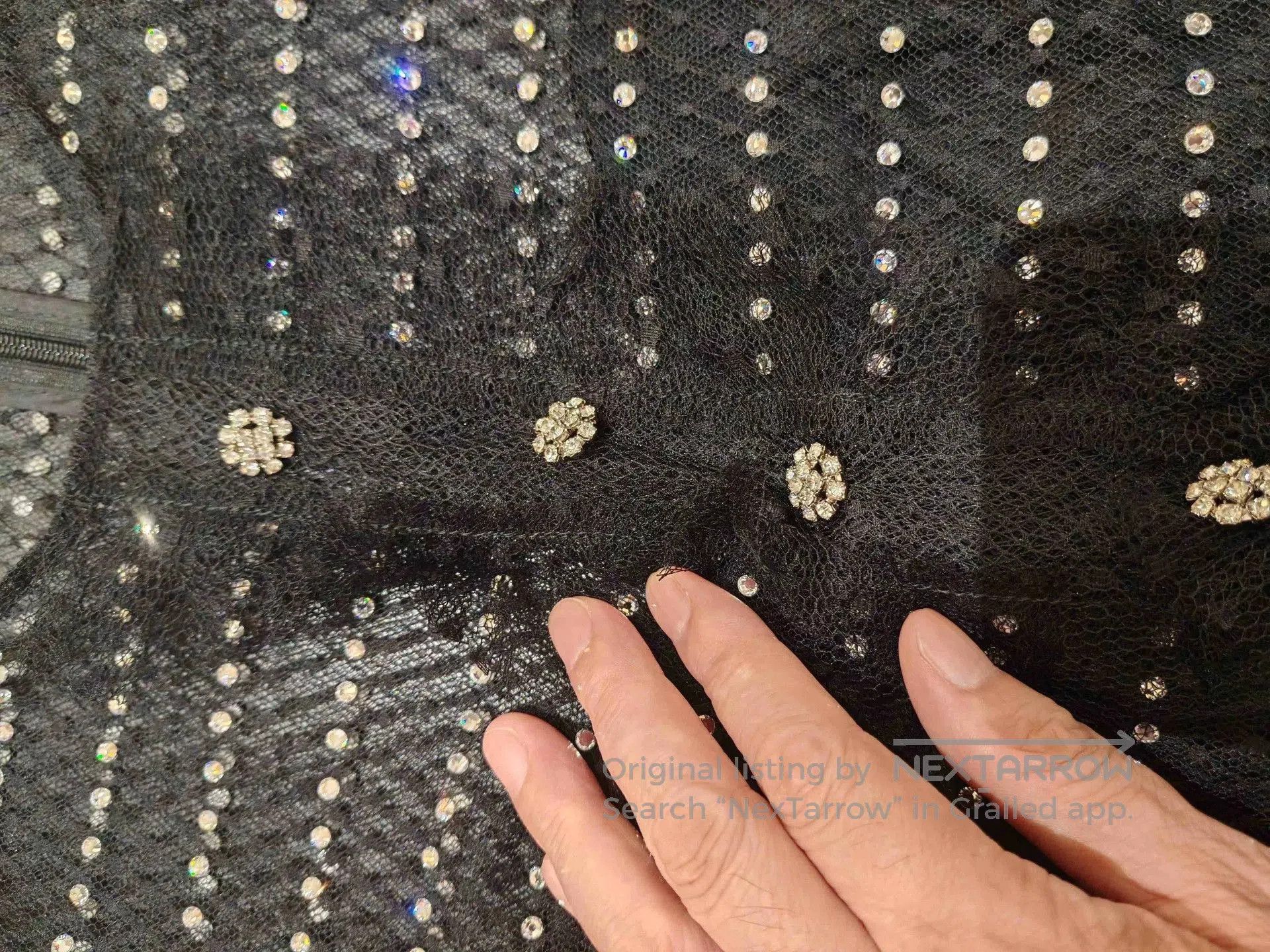 Philosophy di Lorenzo Serafini Philosophy Black Sequin Lace Dress. Size XXS / US 00 / IT 34 - 6 Thumbnail