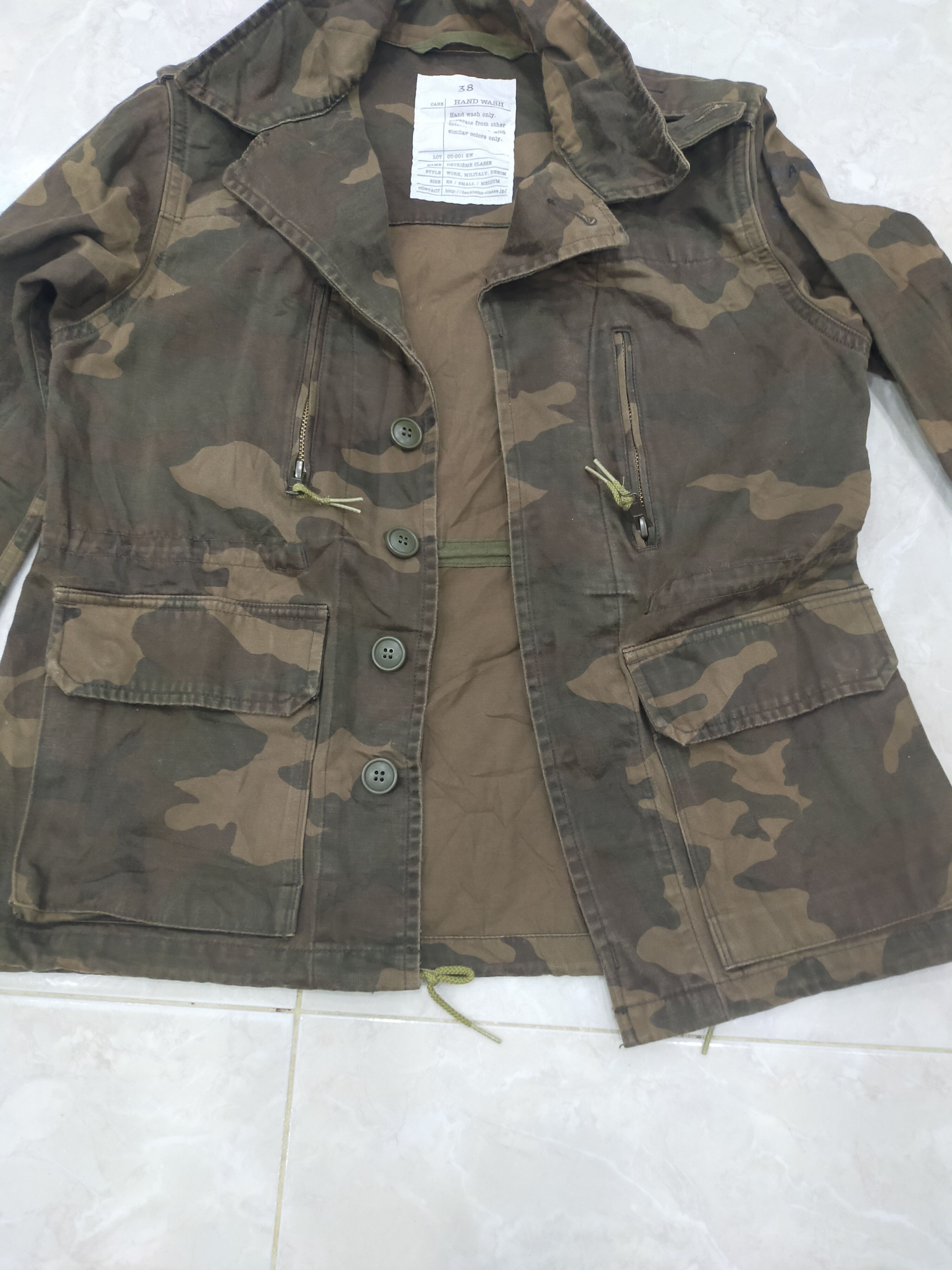 Hysteric Glamour × Japanese Brand Deuxime Classe Camo Jacket Japan Size US M / EU 48-50 / 2 - 5 Thumbnail
