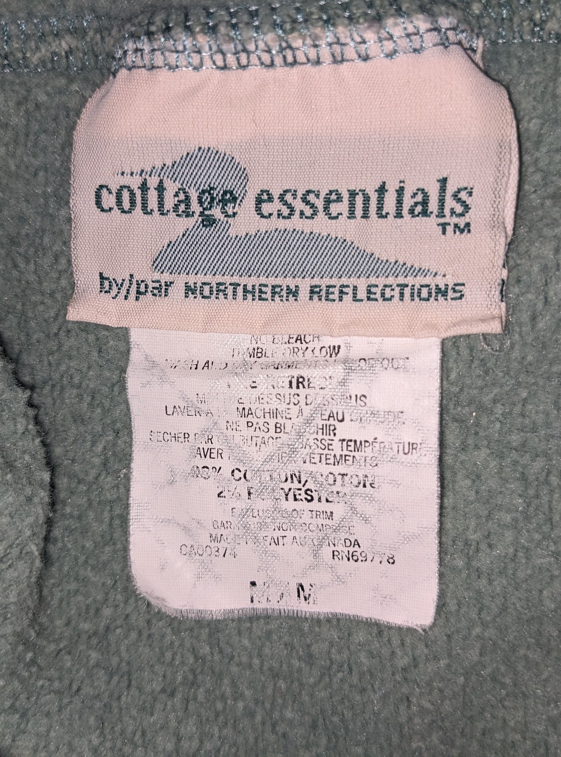 Vintage Vintage 90s Cottage Essentials Northern Sweatpants Size US 30 / EU 46 - 2 Thumbnail