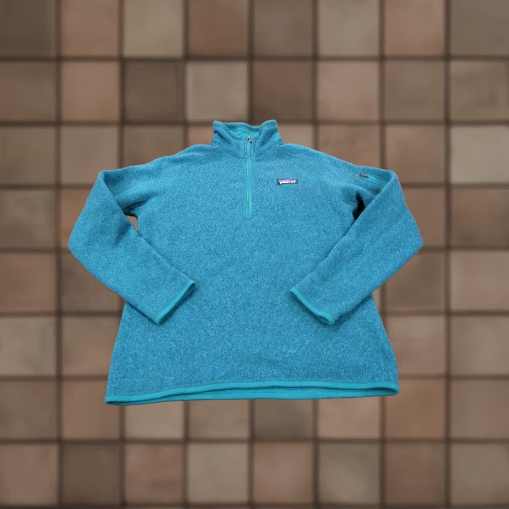 Patagonia Patagonia Jacket Women L Blue Better Sweater Fleece Jacket Outdoor Hiking 25617 Size L / US 10 / IT 46 - 1 Thumbnail