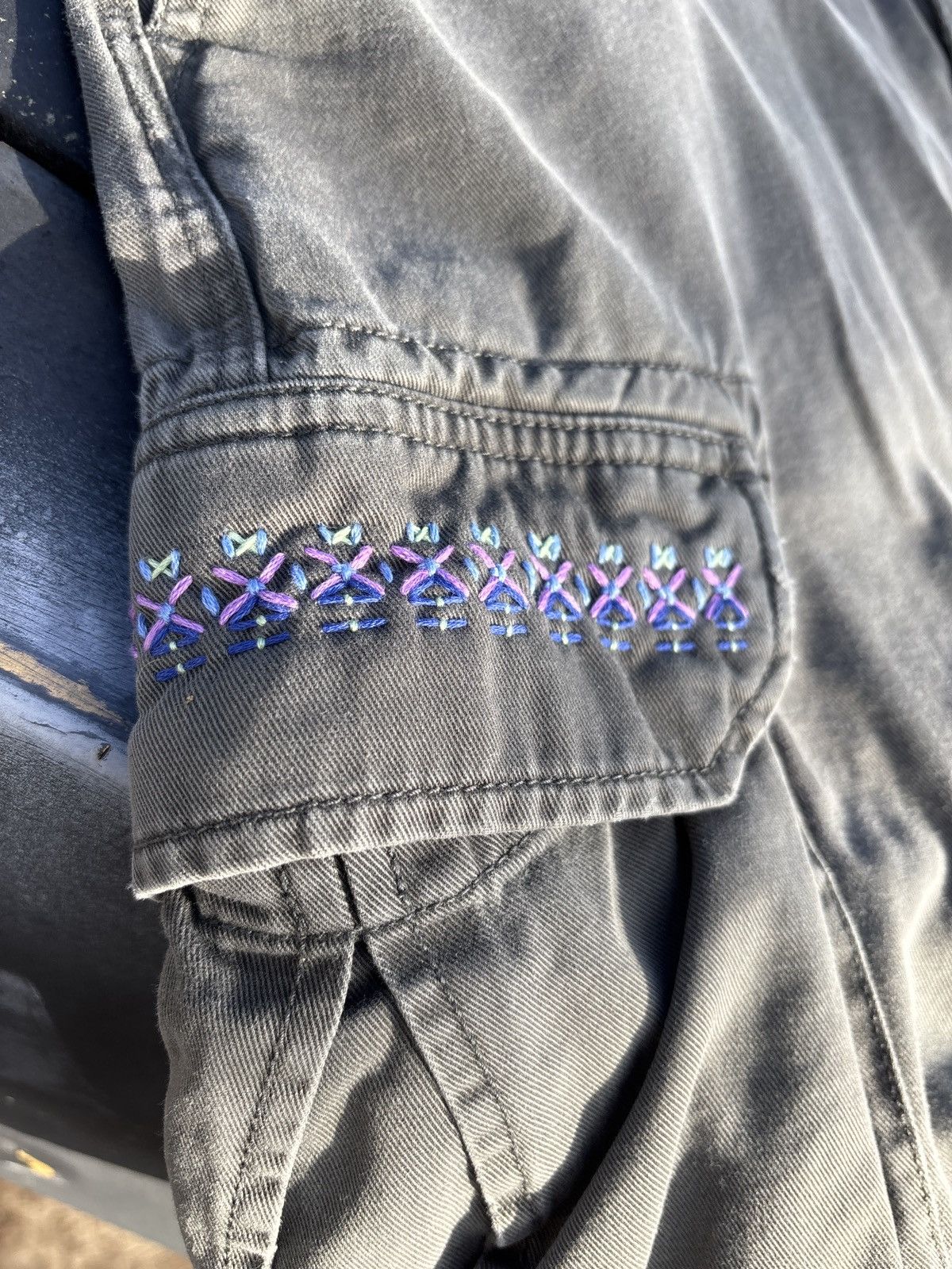 J.Crew Sashiko on distressed J.Crew 32 Size US 32 / EU 48 - 1 Thumbnail