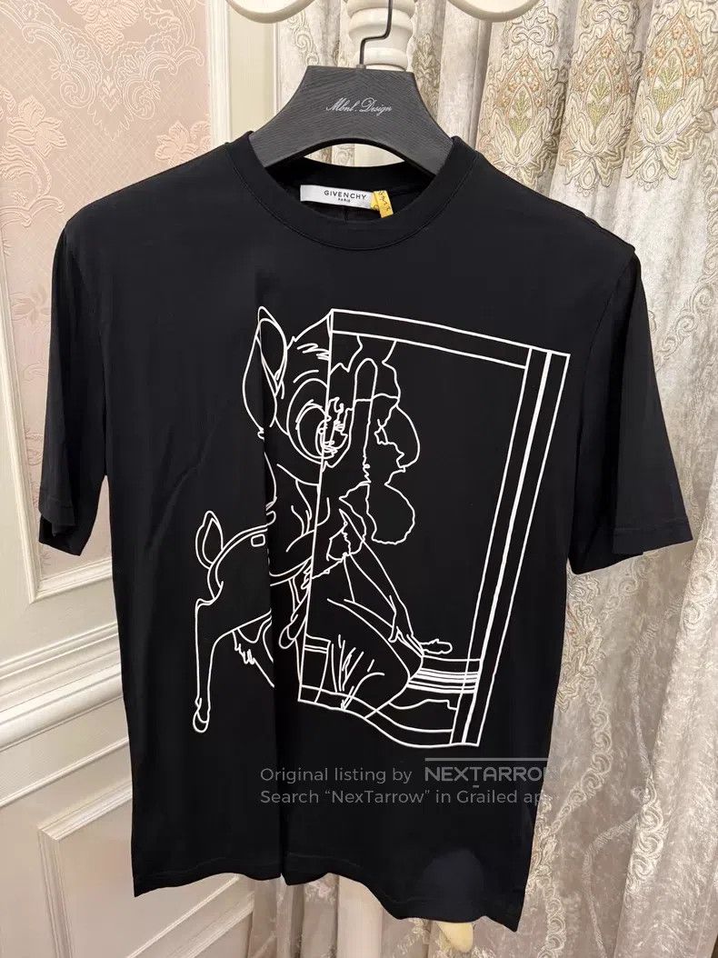 Givenchy Givenchy Bambi T-Shirt Size US S / EU 44-46 / 1 - 1 Thumbnail