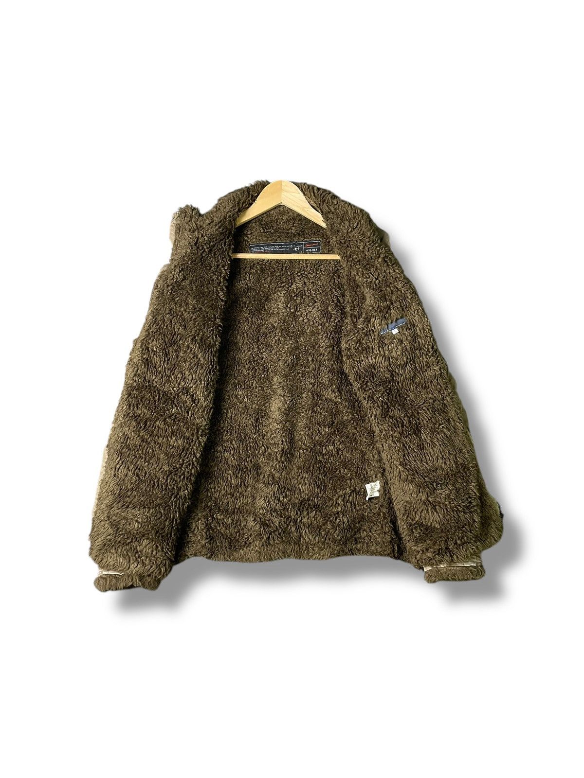 Chevignon × Vintage Chevignon Tanker Fur Jacket (53) Size US L / EU 52-54 / 3 - 2 Thumbnail
