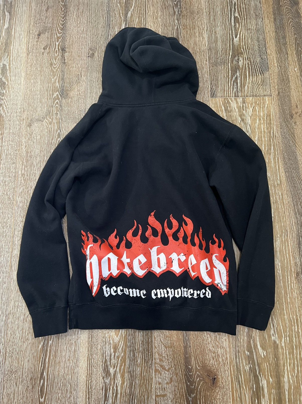 Band Tees × Vintage Hatebreed become empowered zipup hoodie Size US S / EU 44-46 / 1 - 2 Thumbnail