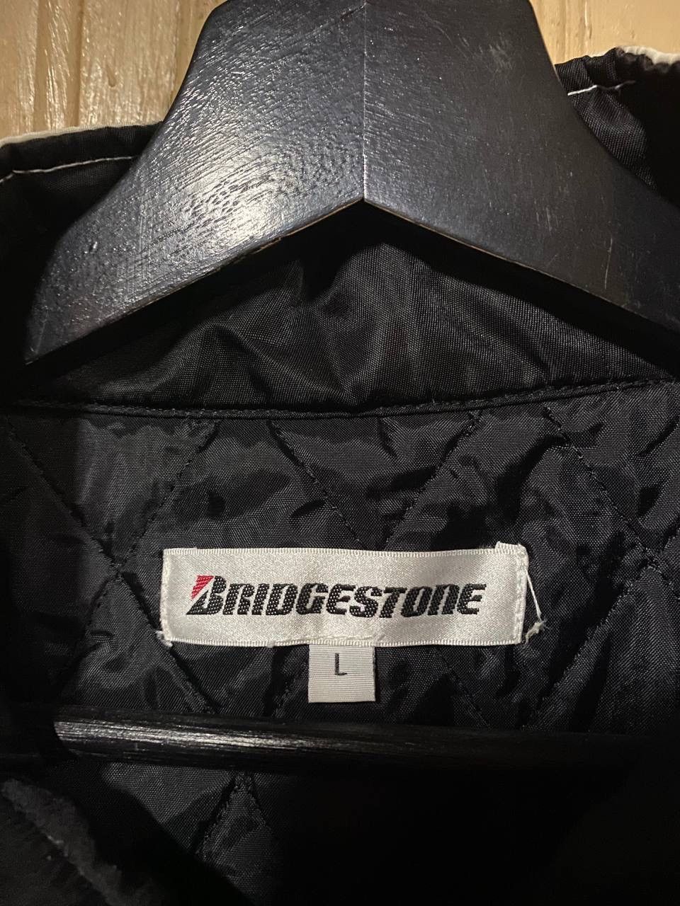 Vintage Vintage 90s Bridgestone Racing Bomber Jacket Size US L / EU 52-54 / 3 - 13 Thumbnail