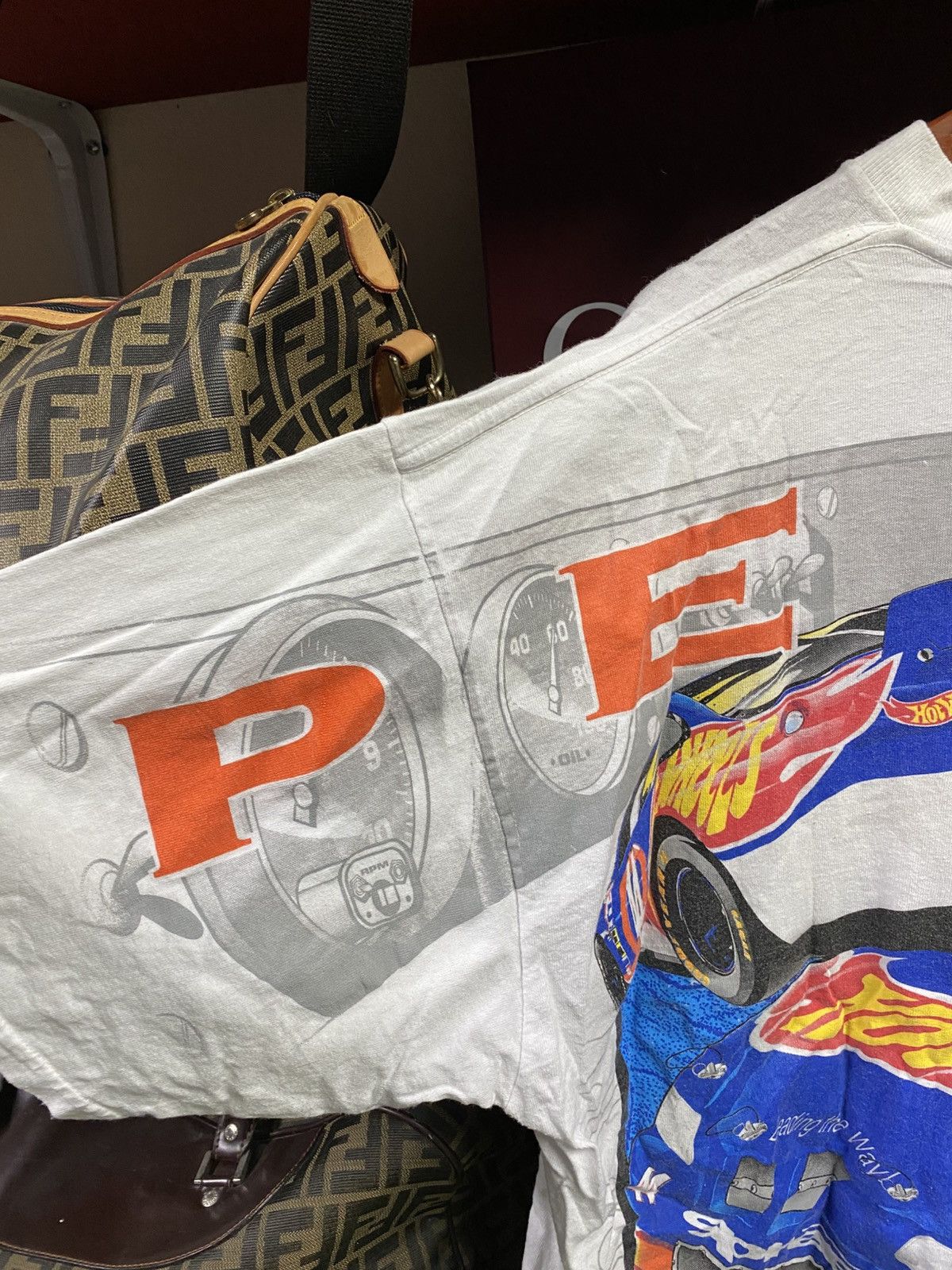 NASCAR 90’s Vintage Nascar Hot Wheels Rare AOP Tee Shirt 2XL Size US XXL / EU 58 / 5 - 5 Thumbnail