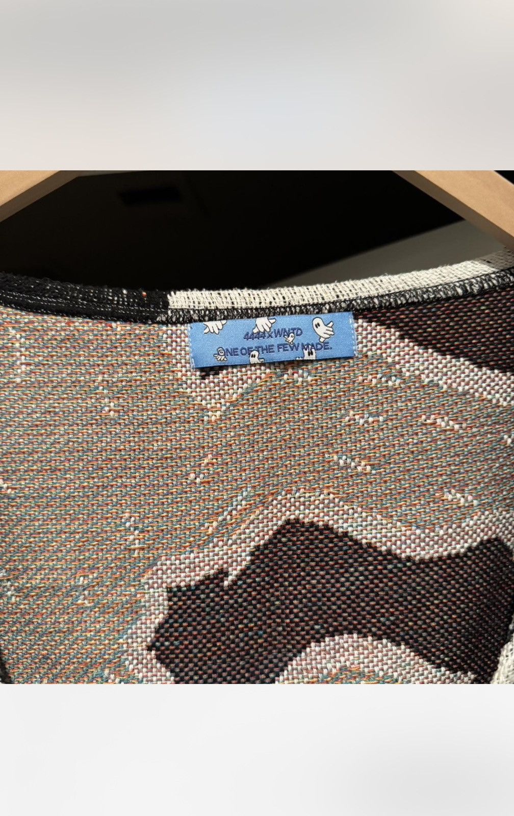 Other Wntd apprel x 4444 Blu Cardigan Size US XL / EU 56 / 4 - 4 Thumbnail
