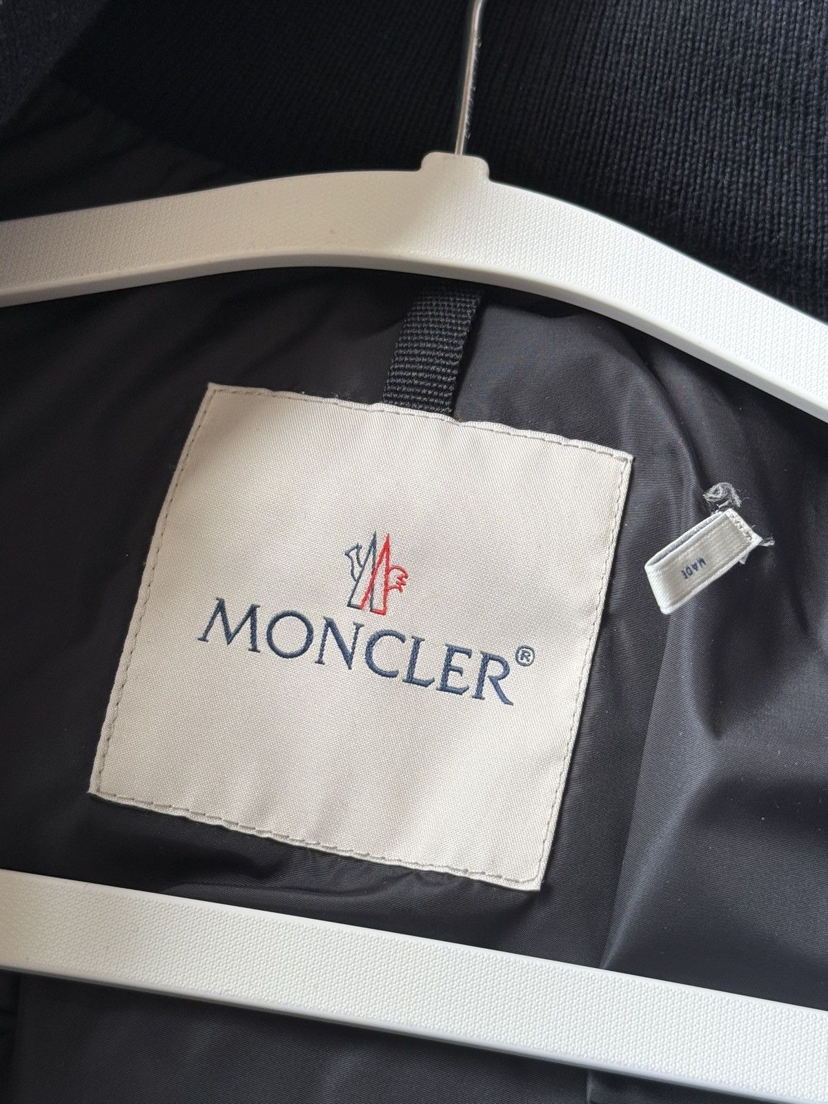 Moncler Moncler Navy Clovis Down Panelled Jacket Size US L / EU 52-54 / 3 - 9 Thumbnail