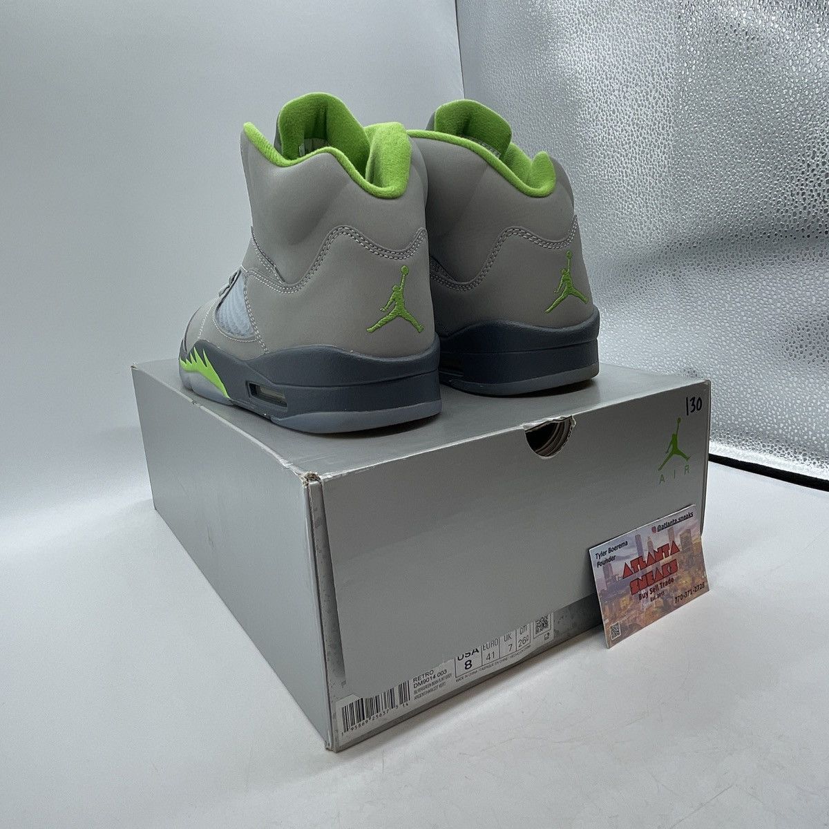 Jordan Brand Air Jordan 5 green bean Size US 8 / EU 41 - 4 Thumbnail