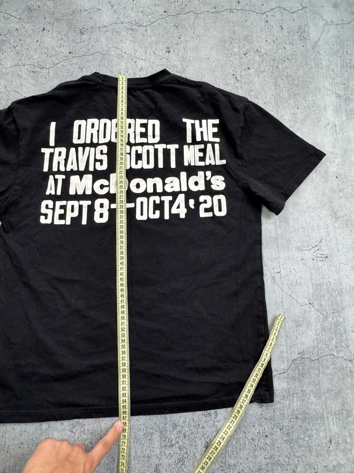 Cactus Plant Flea Market × Travis Scott Travis Scott Baggy T-Shirt McDonalds Burger Mouth T-Shirt Size US S / EU 44-46 / 1 - 9 Thumbnail