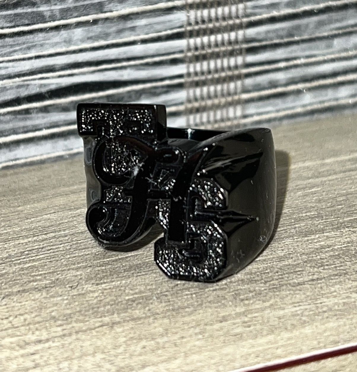 Number (n)ine 05AW THS期H Logo Ring