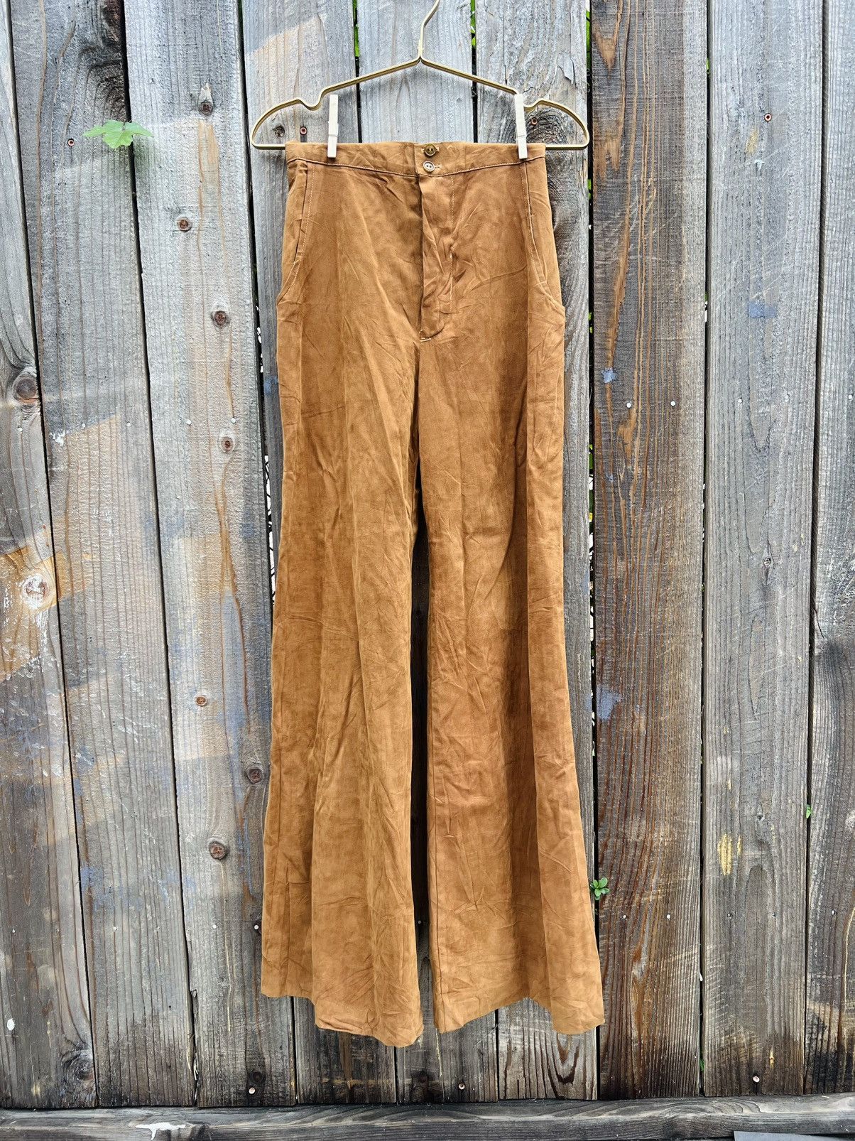 Vintage Suede, high waisted dress pants Size 26" / US 2 / IT 38 - 3 Thumbnail