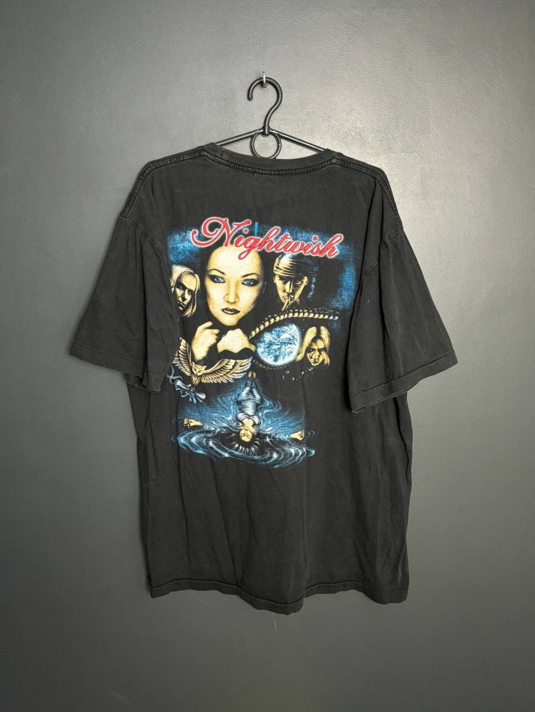 Band Tees × Vintage Vintage Nightwish Single Stitch T-Shirt Size US XL / EU 56 / 4 - 2 Thumbnail