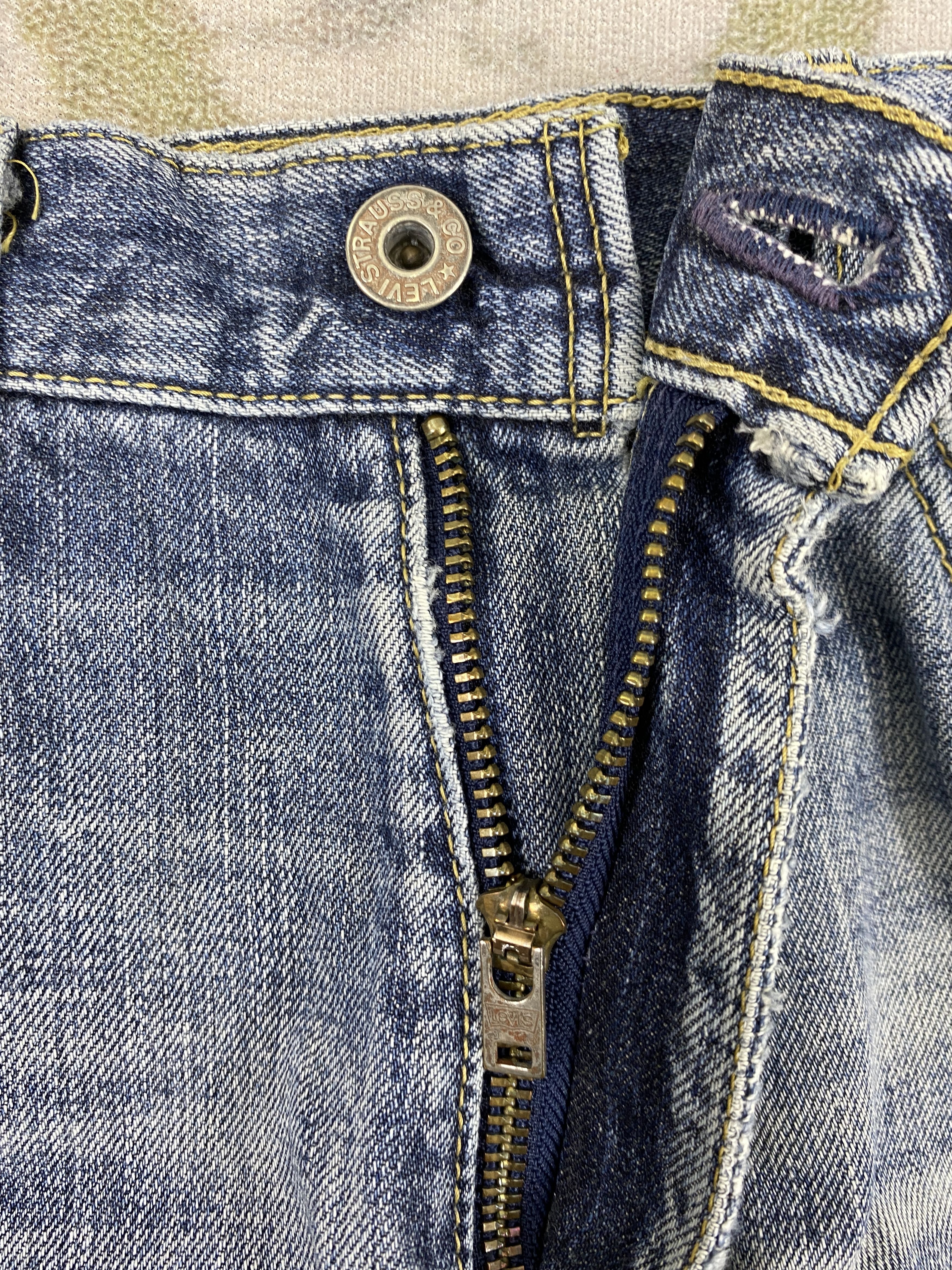 Kapital Distressed Vintage Levi's 502 Kapital Style Size US 29 - 6 Thumbnail